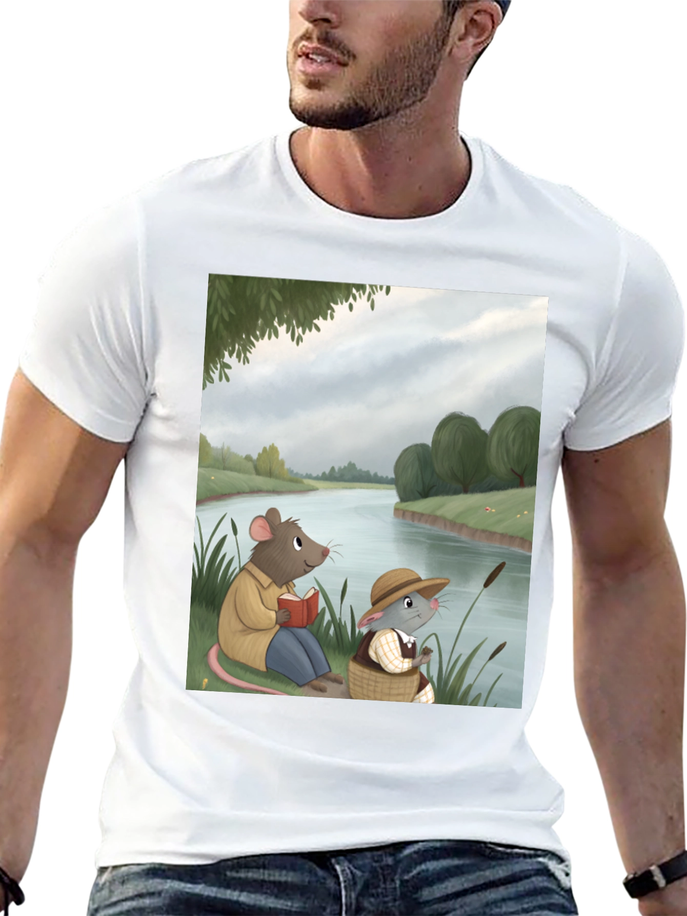 Mouse River Reading Tee