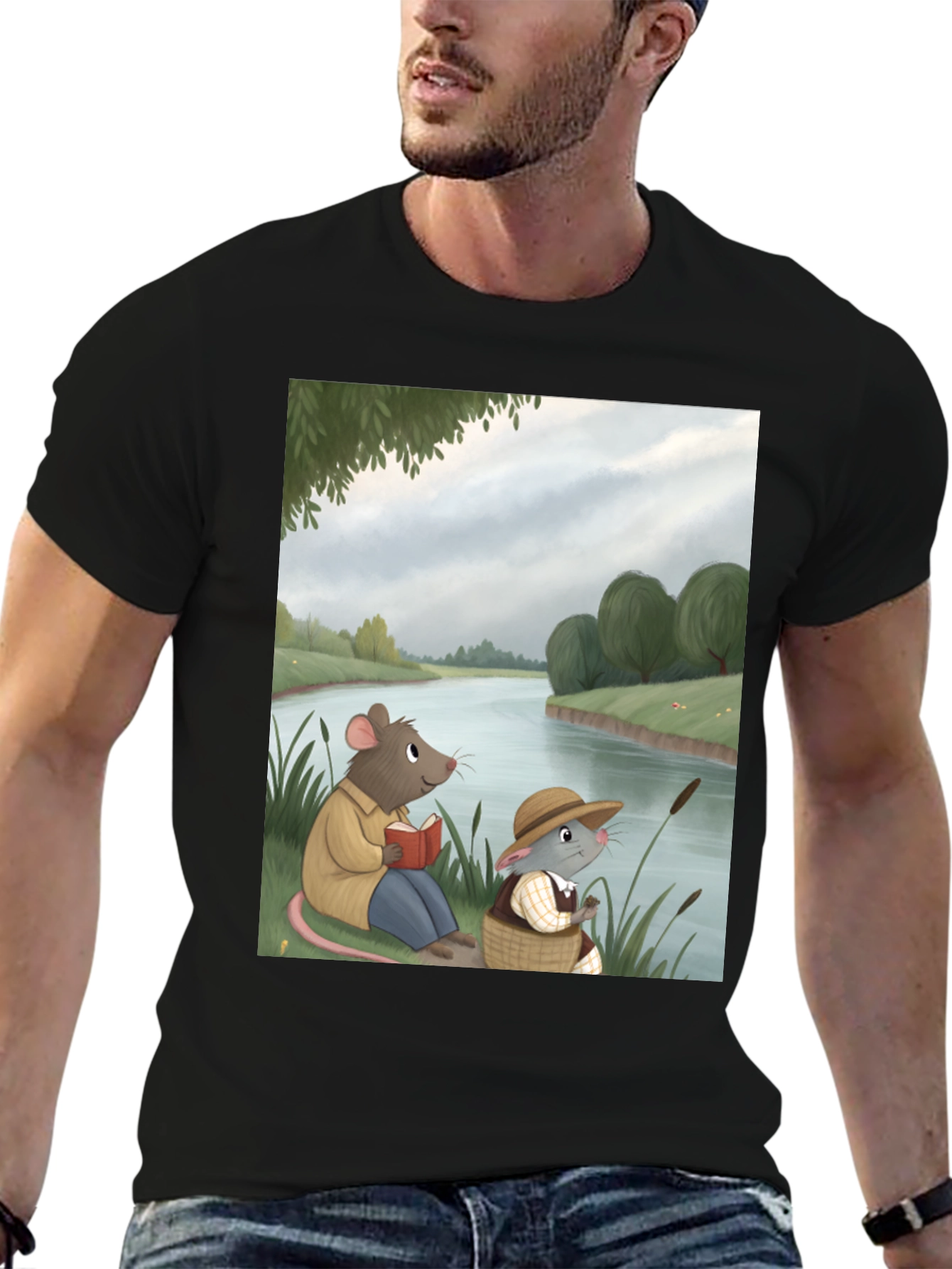 Mouse River Reading Tee