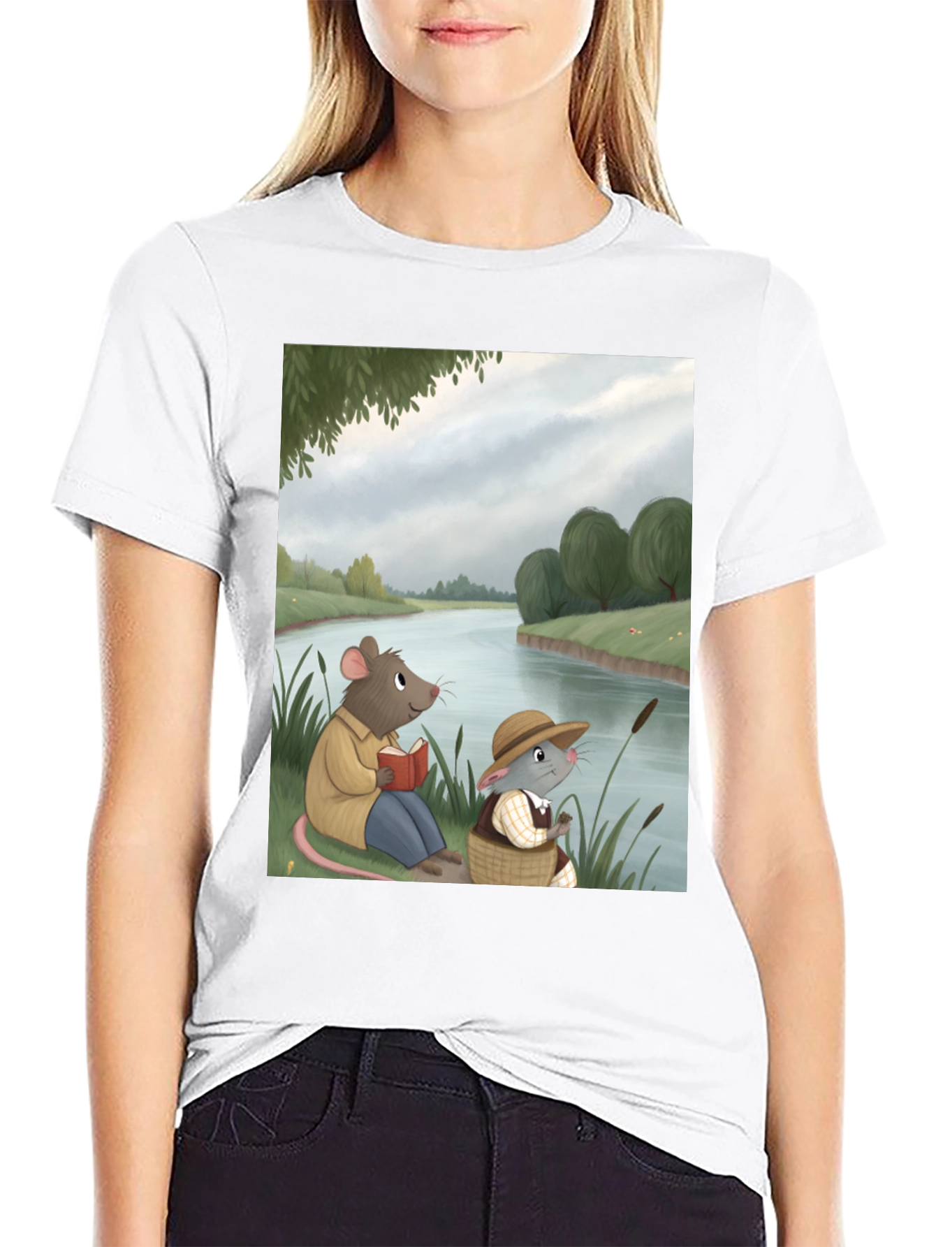 Mouse River Reading Tee
