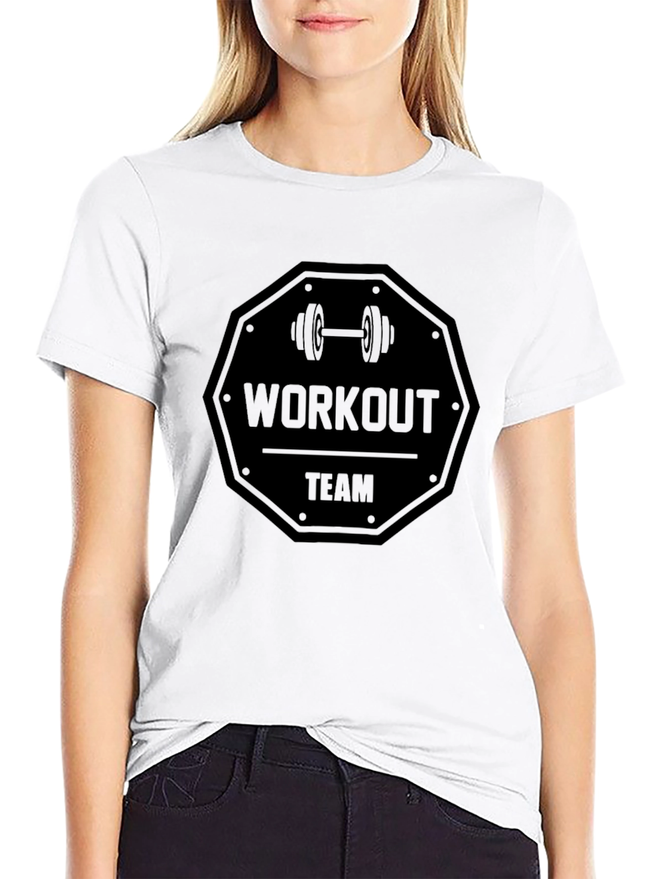 Workout Team Black T-Shirt