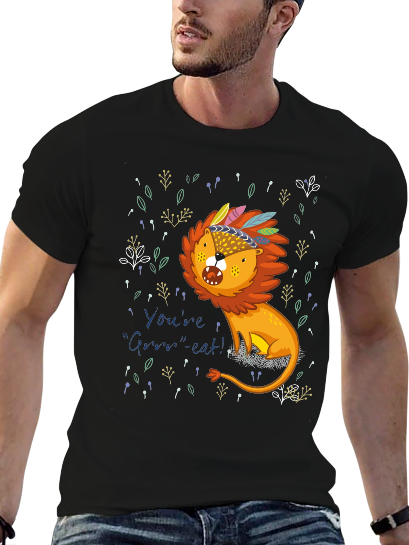 Lion Graphic Tee - Youre Grrr-eat!