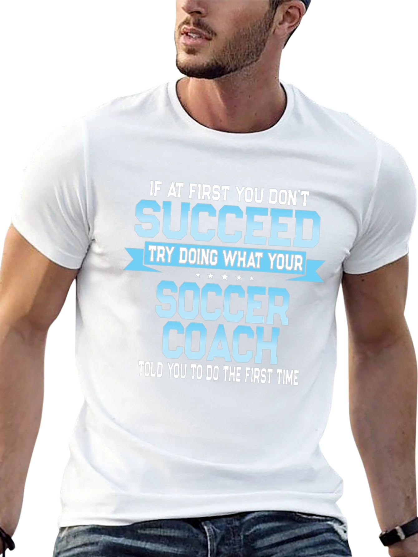 Soccer Coach T-Shirt - Funny Slogan Tee
