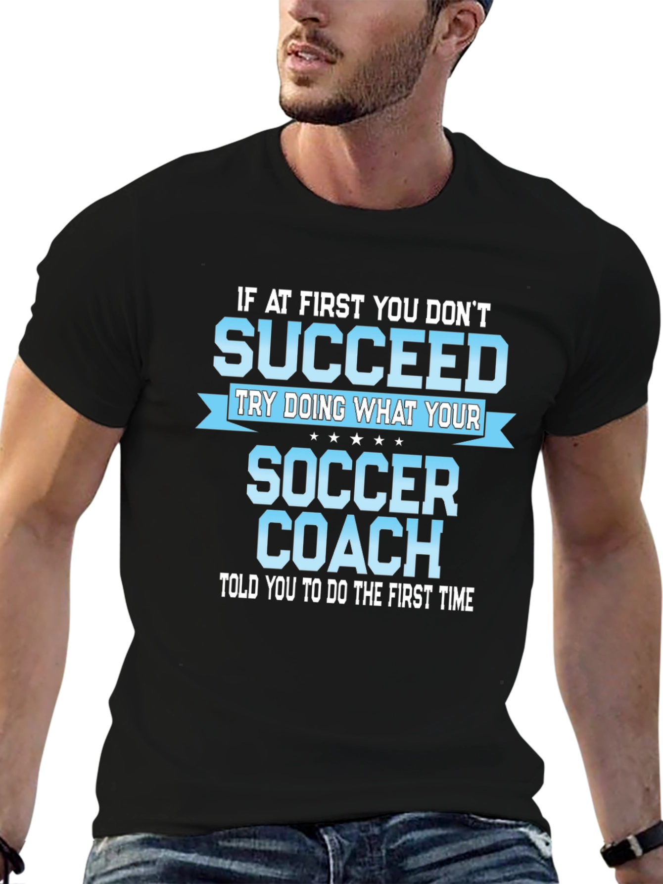 Soccer Coach T-Shirt - Funny Slogan Tee