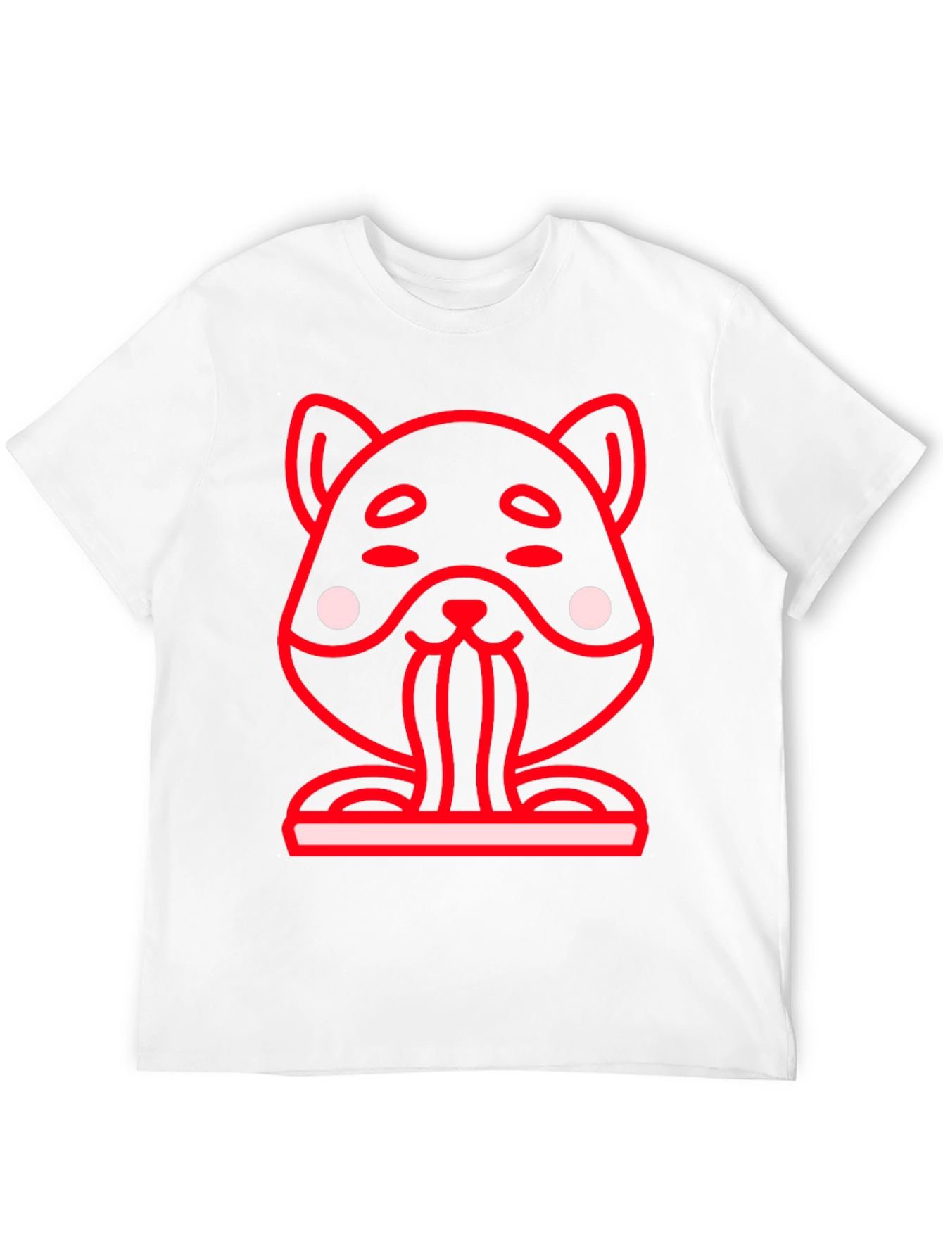 Funny Hamster Graphic Tee - Black Crew Neck Shirt