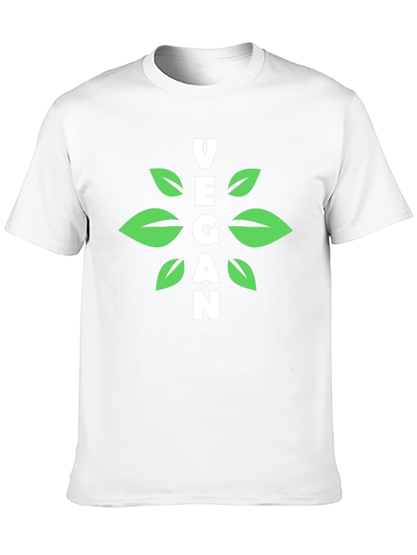 Vegan Graphic Tee - Black