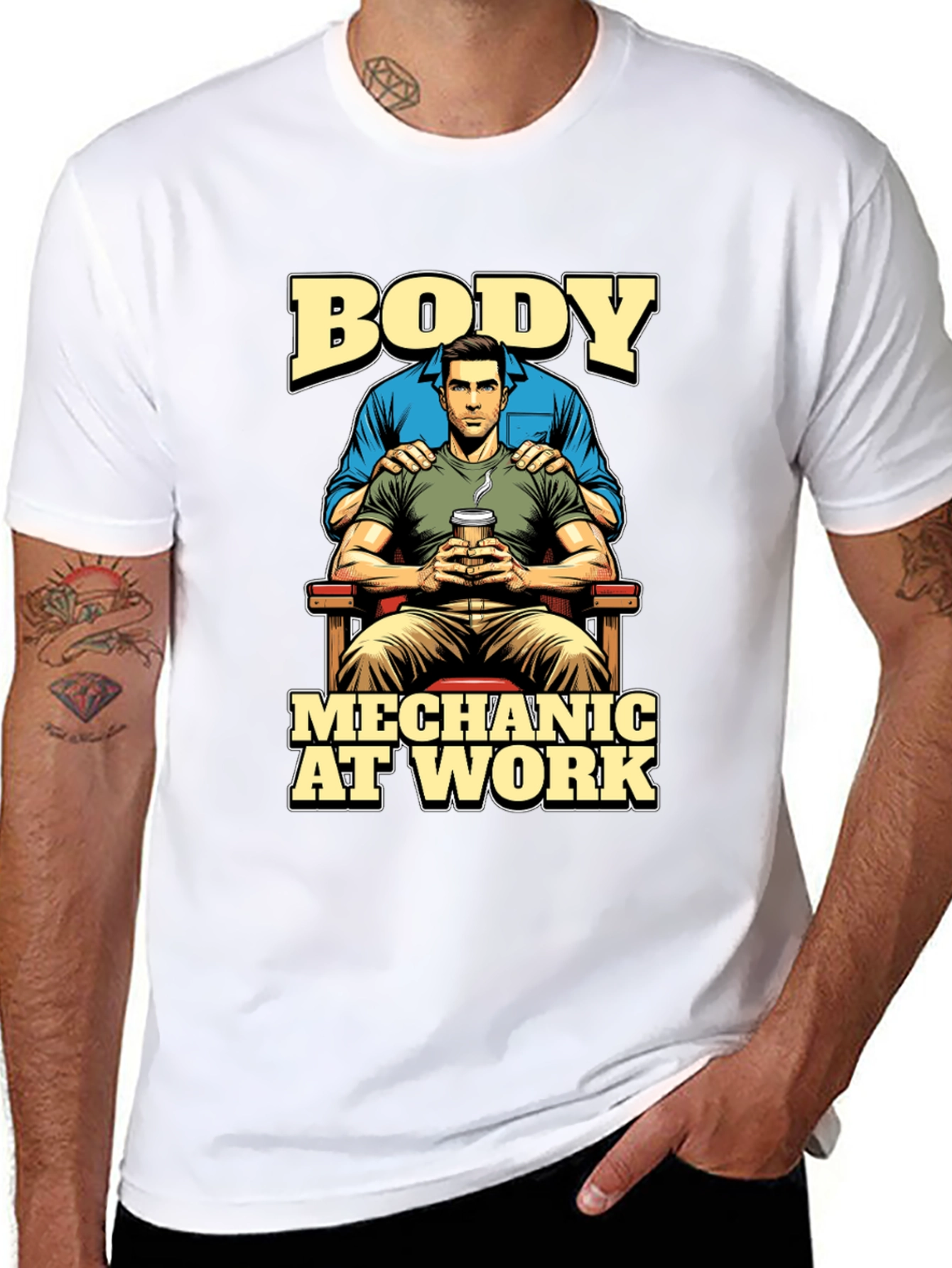 Body Mechanic At Work T-Shirt