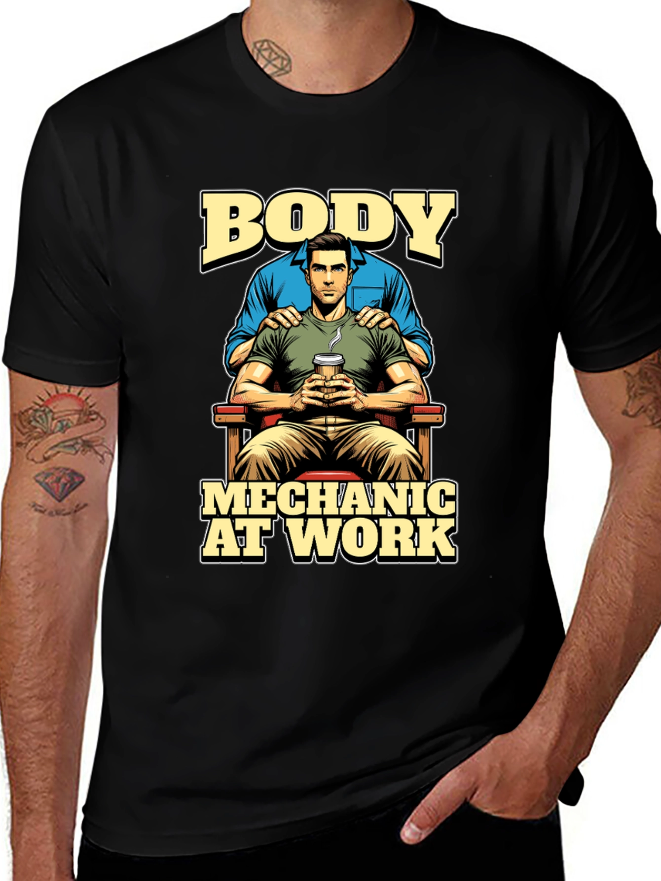 Body Mechanic At Work T-Shirt