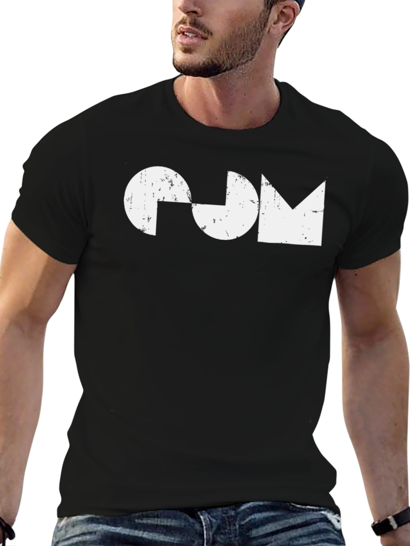Geometric Design T-Shirt - Modern Graphic Tee