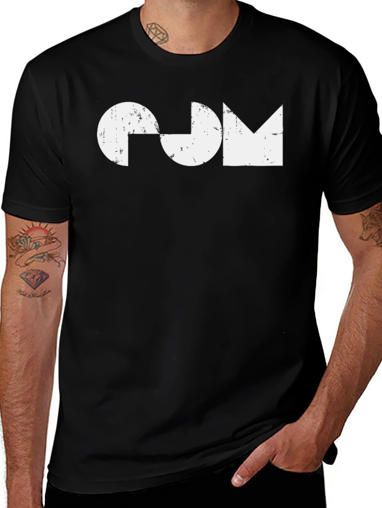 Geometric Design T-Shirt - Modern Graphic Tee