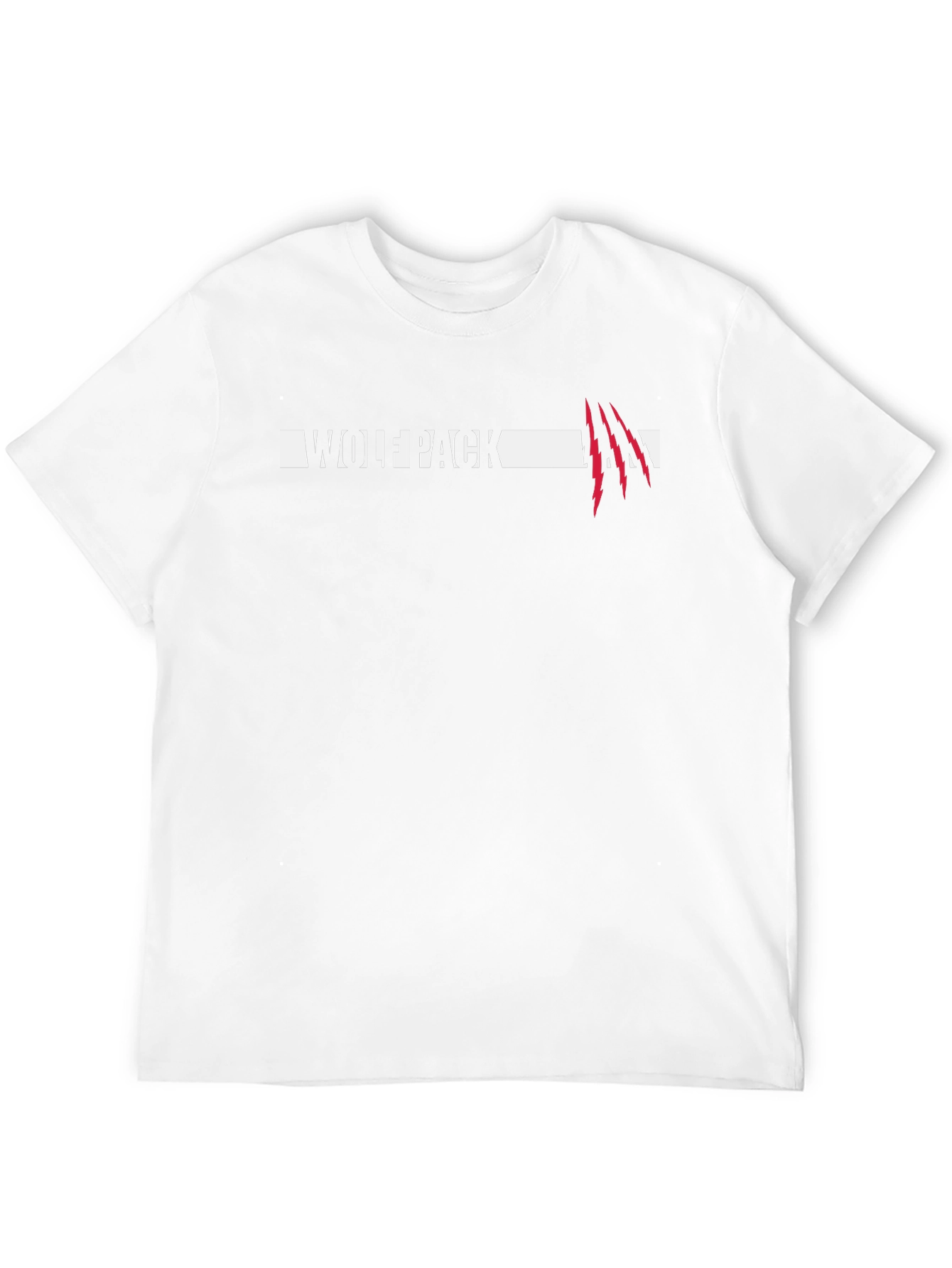 Wolf Pack Graphic Tee - Mens Black T-Shirt