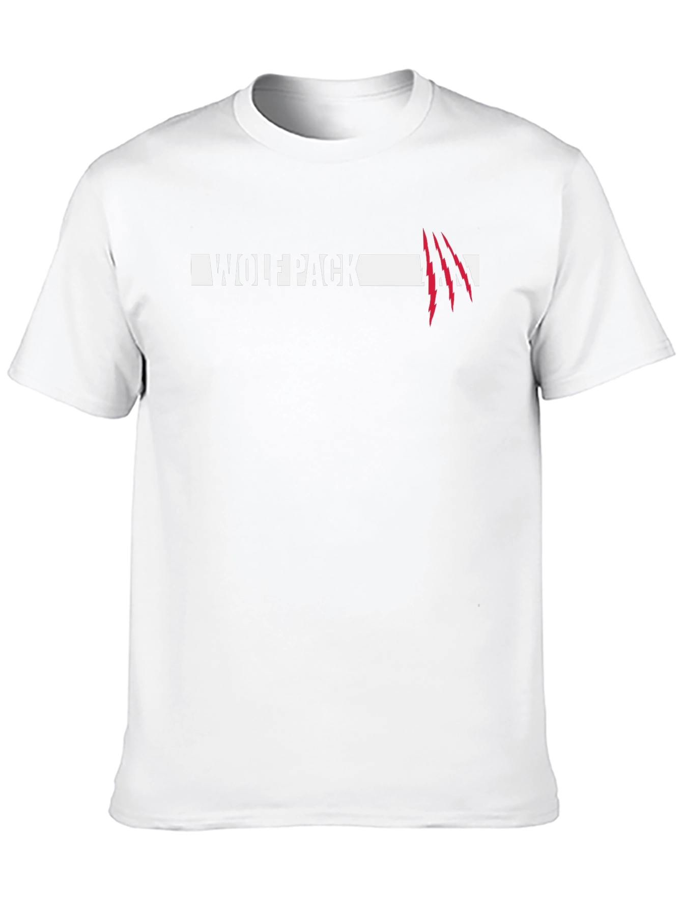 Wolf Pack Graphic Tee - Mens Black T-Shirt