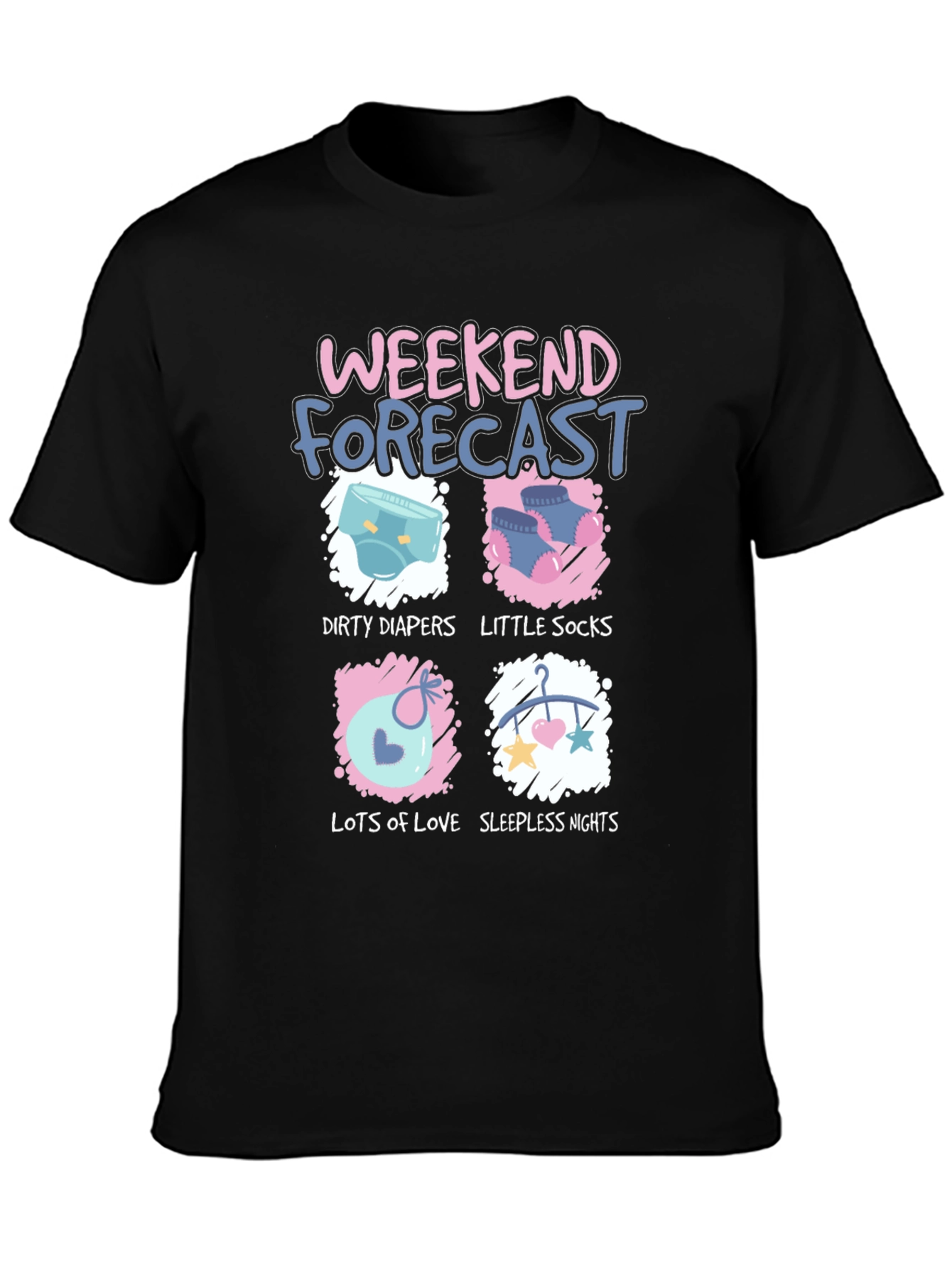 Weekend Forecast T-Shirt - Dad Life Tee