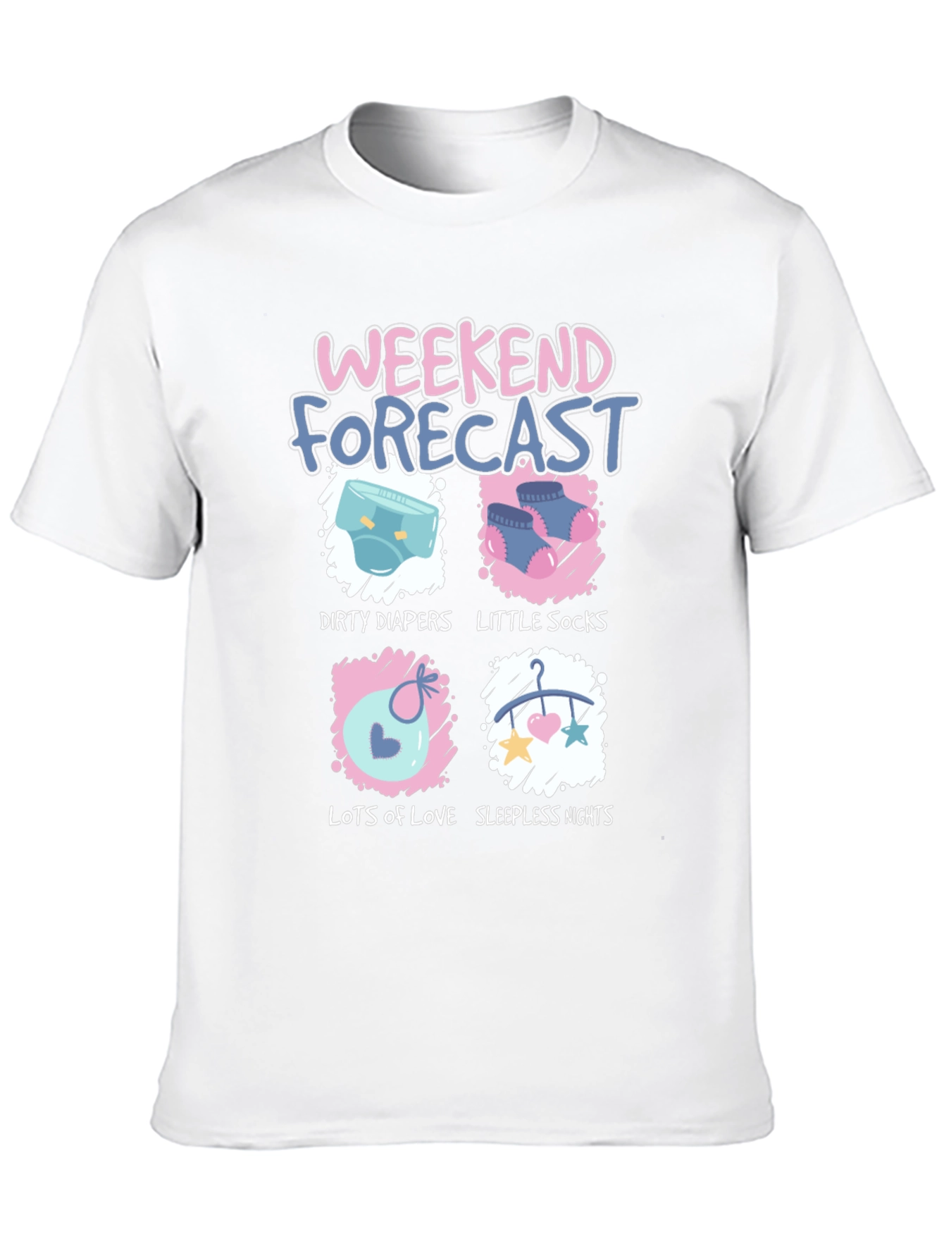 Weekend Forecast T-Shirt - Dad Life Tee