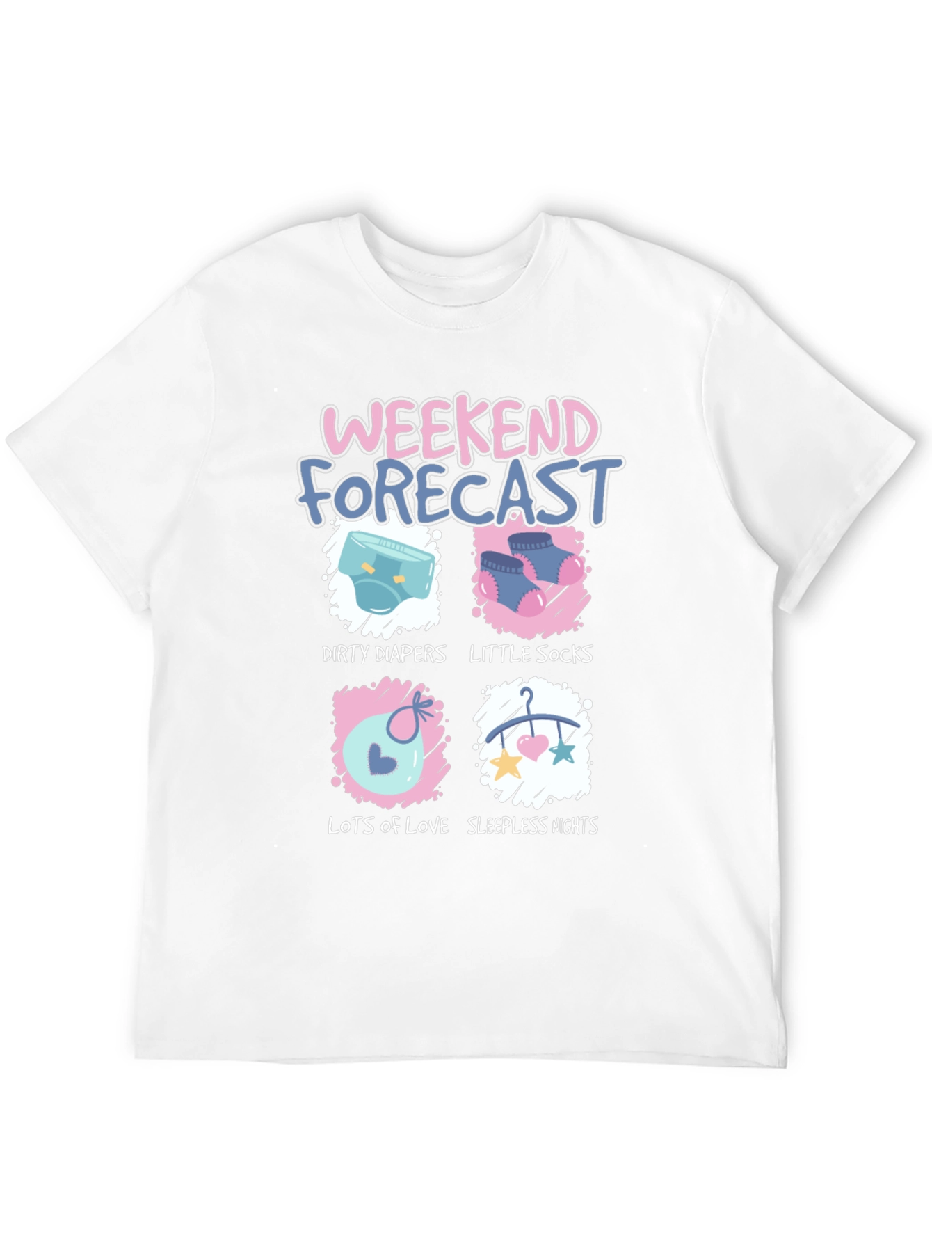 Weekend Forecast T-Shirt - Dad Life Tee