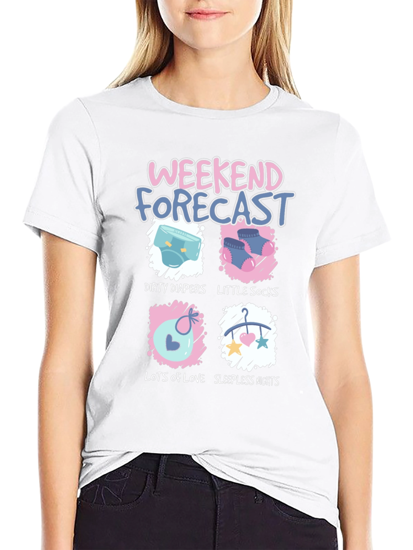 Weekend Forecast T-Shirt - Dad Life Tee