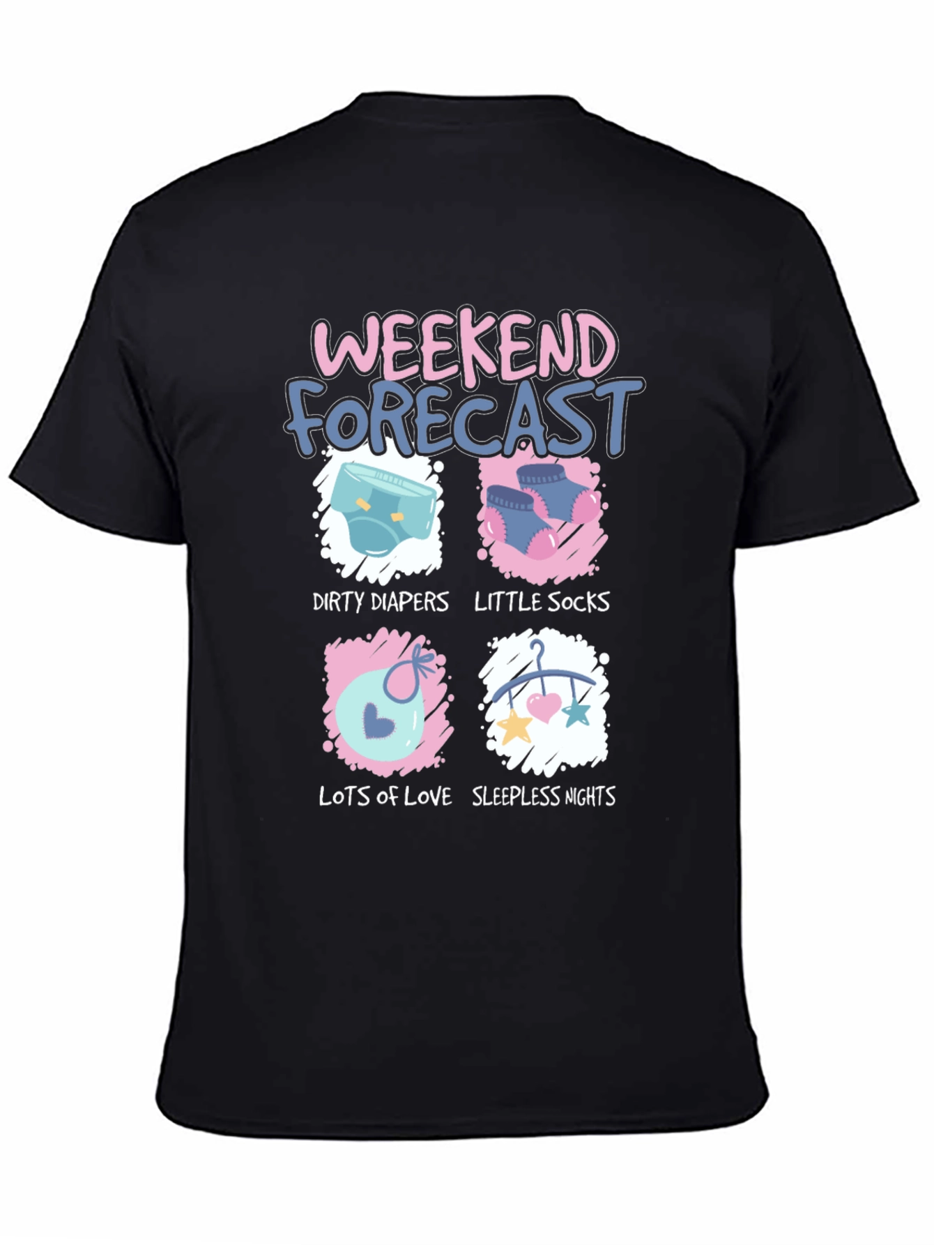 Weekend Forecast T-Shirt - Dad Life Tee
