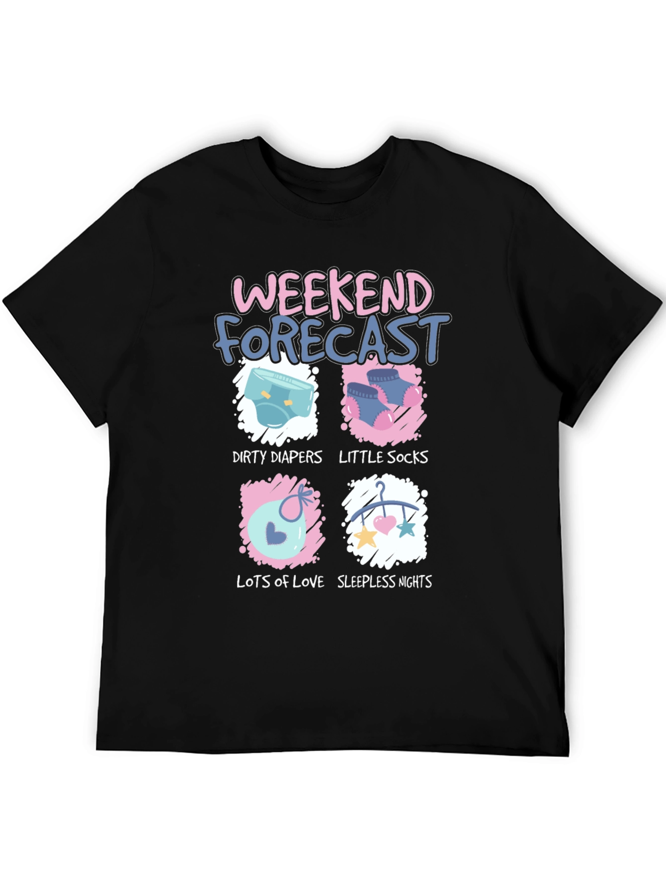 Weekend Forecast T-Shirt - Dad Life Tee
