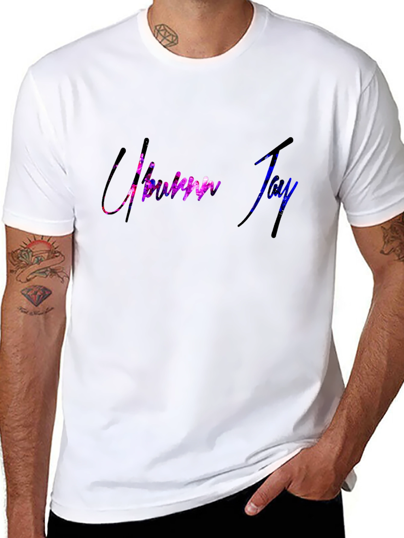 Galaxy Style Graphic Tee - Unisex Cotton T-Shirt