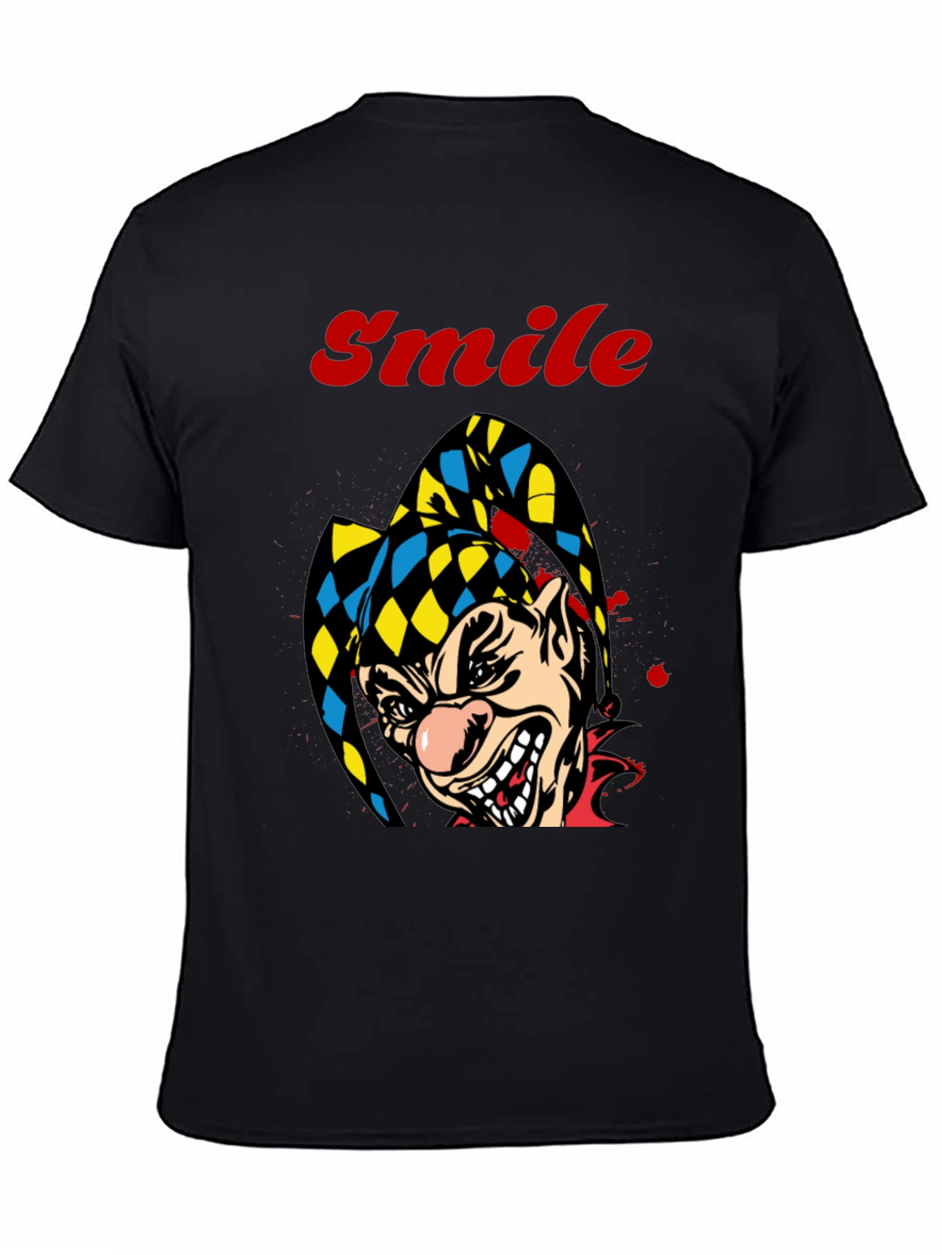 Creepy Clown Smile Graphic Tee