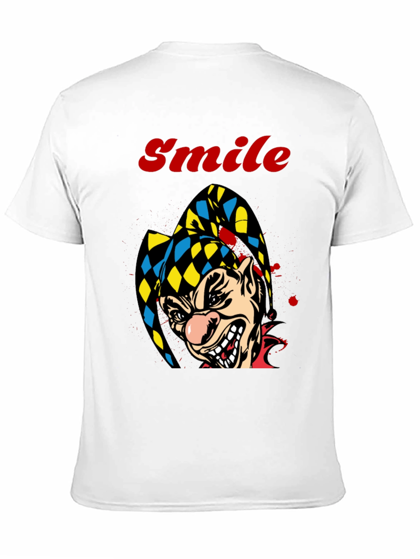 Creepy Clown Smile Graphic Tee
