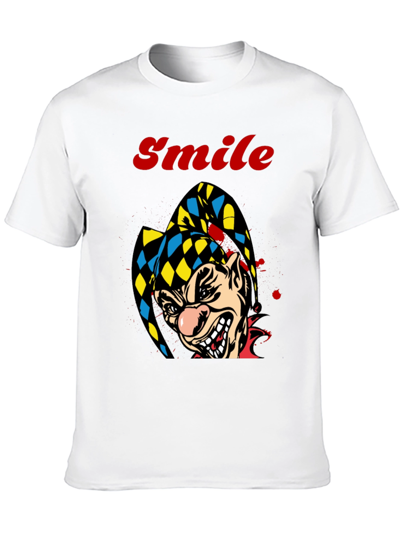 Creepy Clown Smile Graphic Tee
