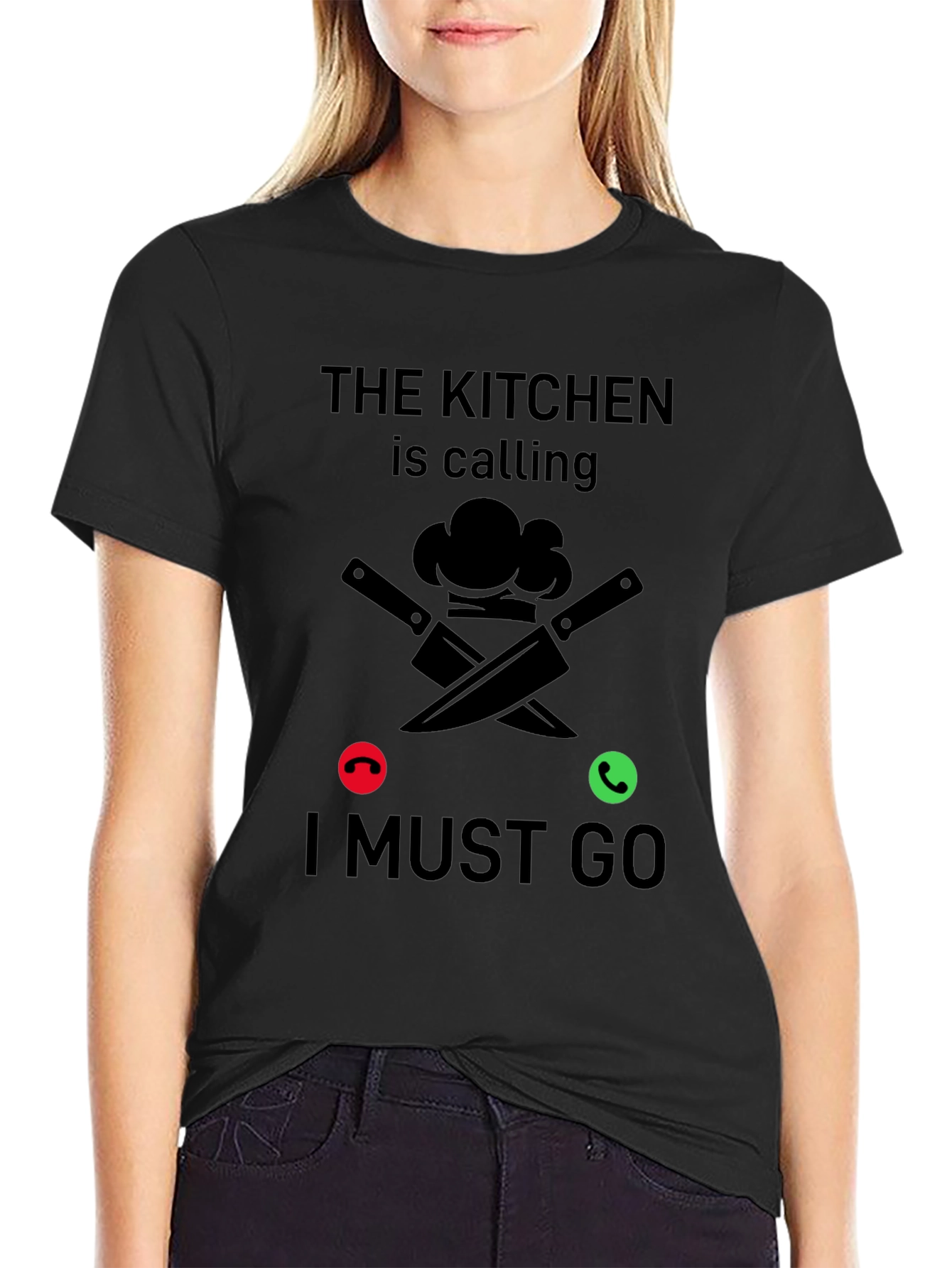 Kitchen is Calling T-Shirt - Chef Humor Tee