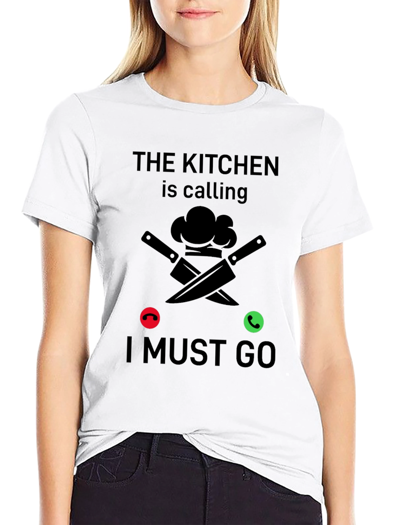 Kitchen is Calling T-Shirt - Chef Humor Tee