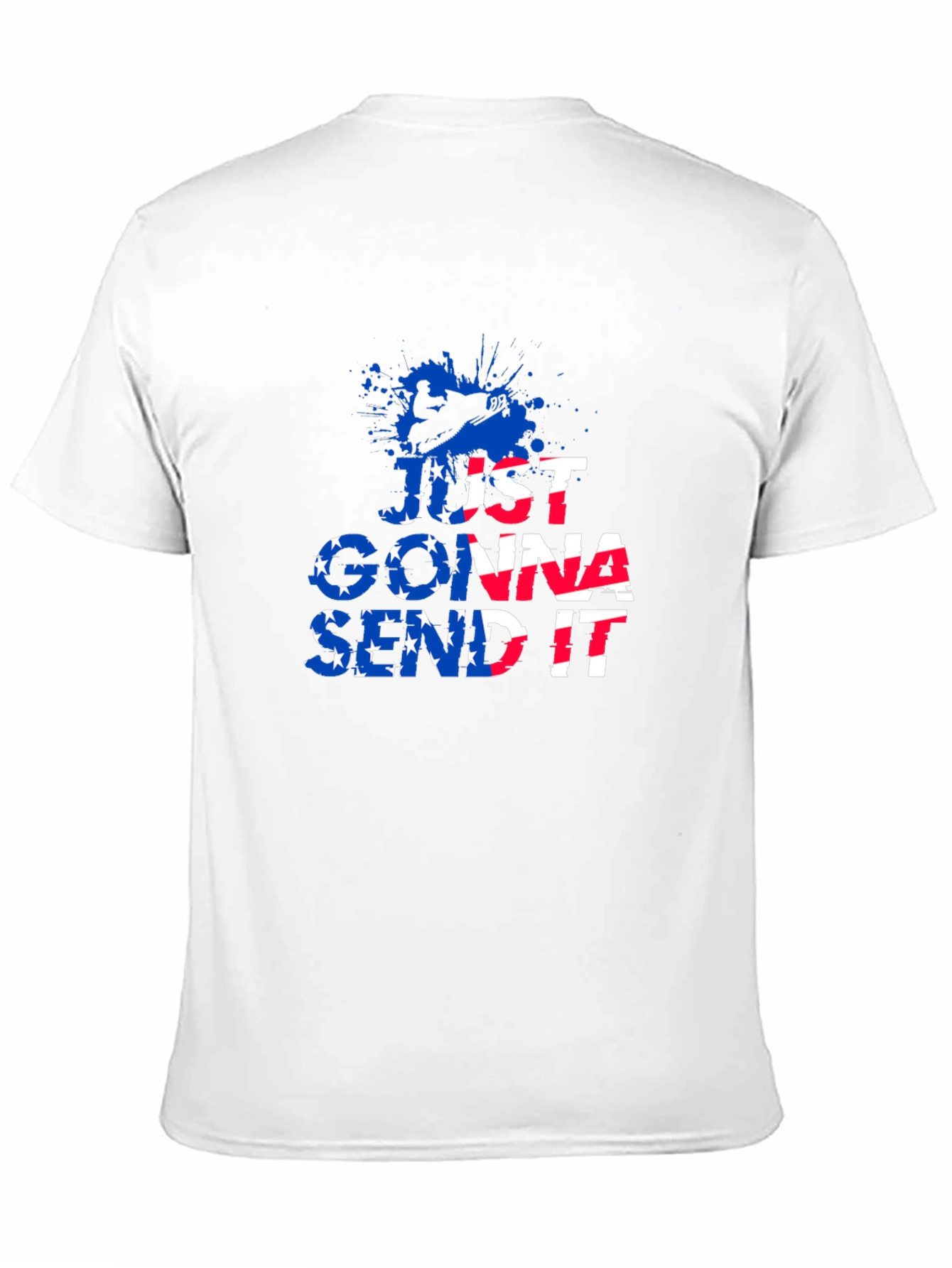 Just Gonna Send It T-Shirt - Black Graphic Tee
