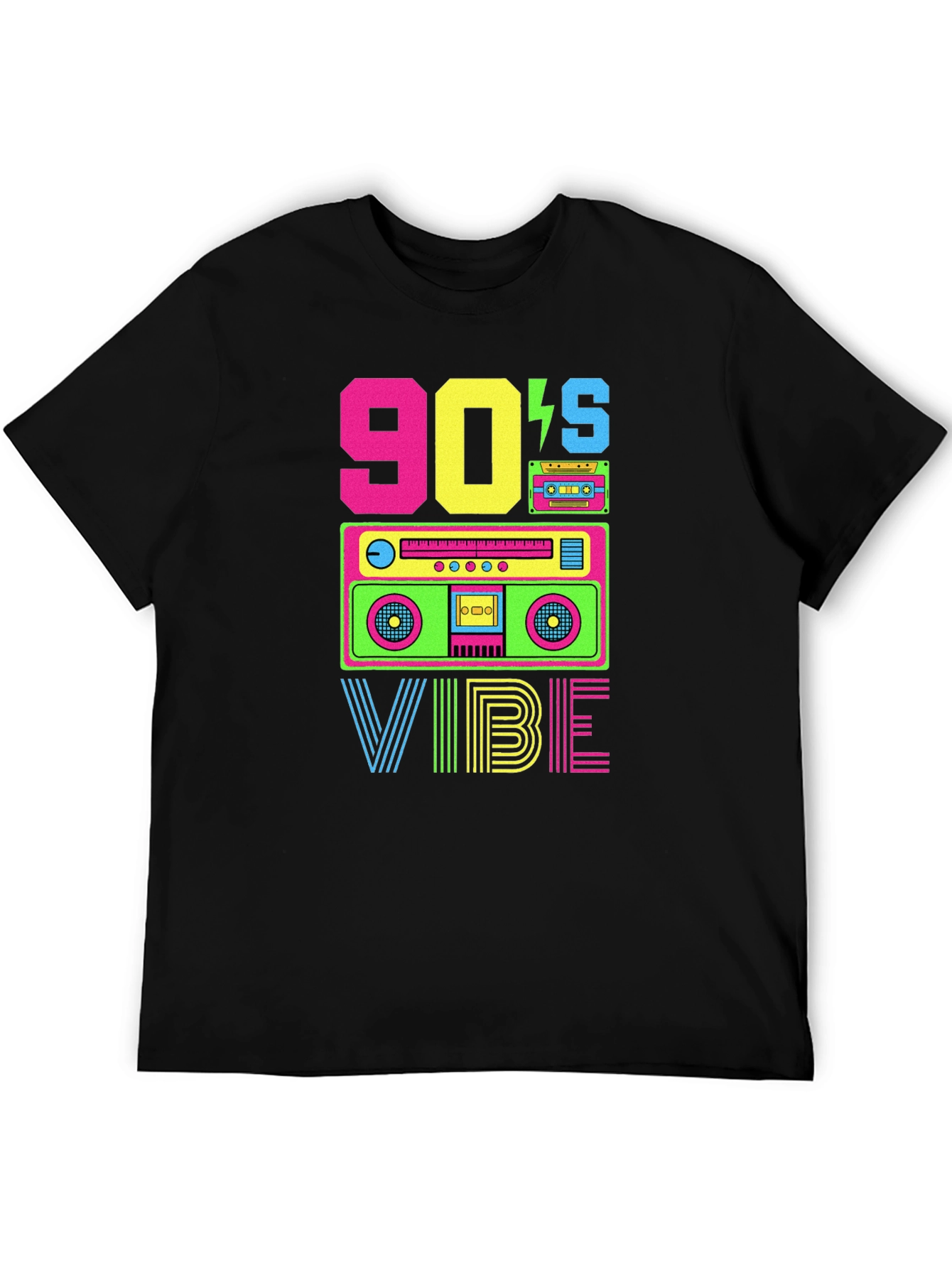 90s Vibe Graphic Tee - Retro Style T-Shirt