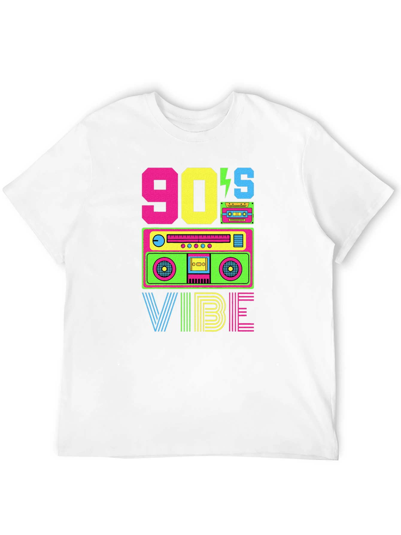 90s Vibe Graphic Tee - Retro Style T-Shirt
