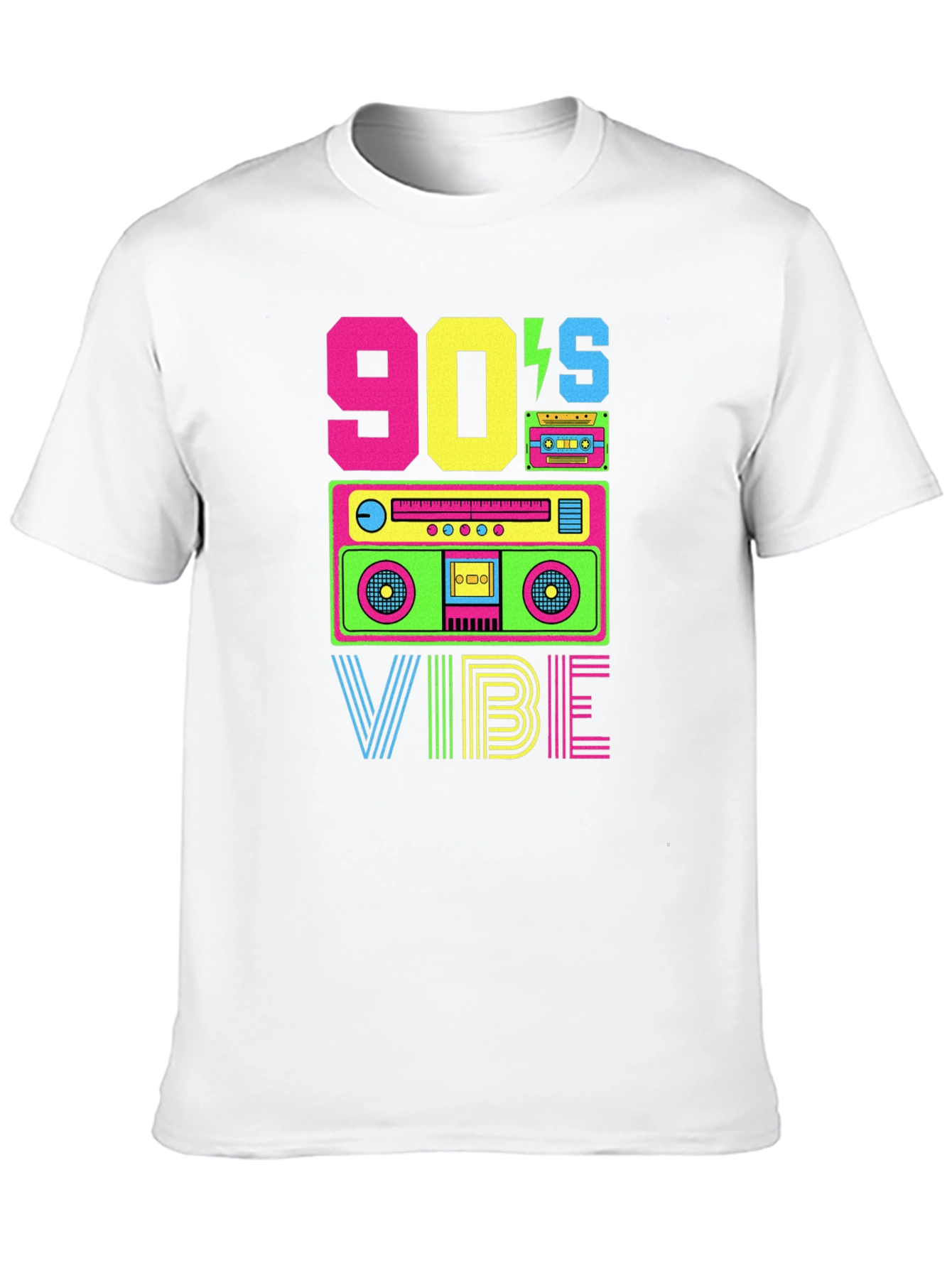 90s Vibe Graphic Tee - Retro Style T-Shirt