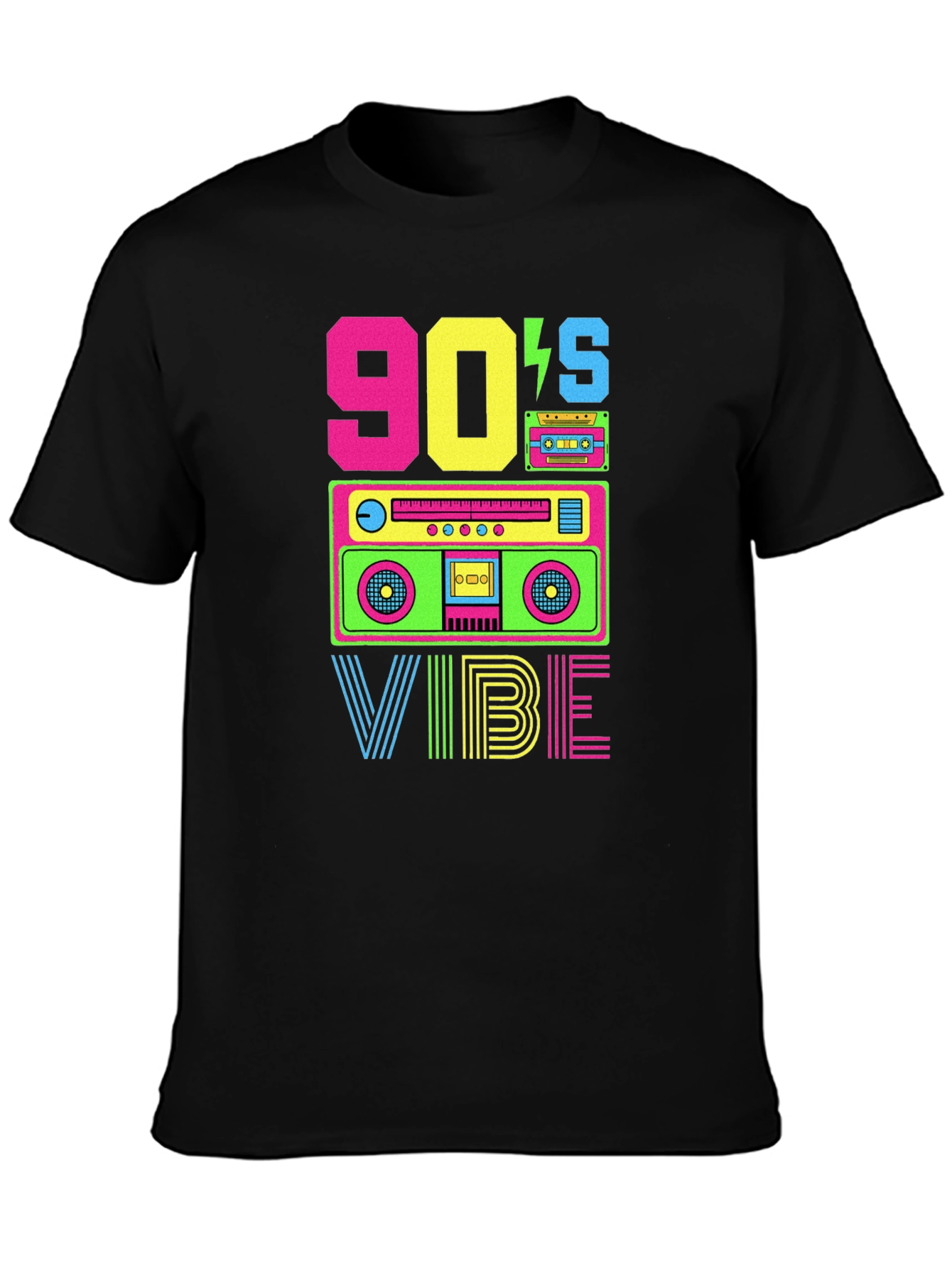 90s Vibe Graphic Tee - Retro Style T-Shirt