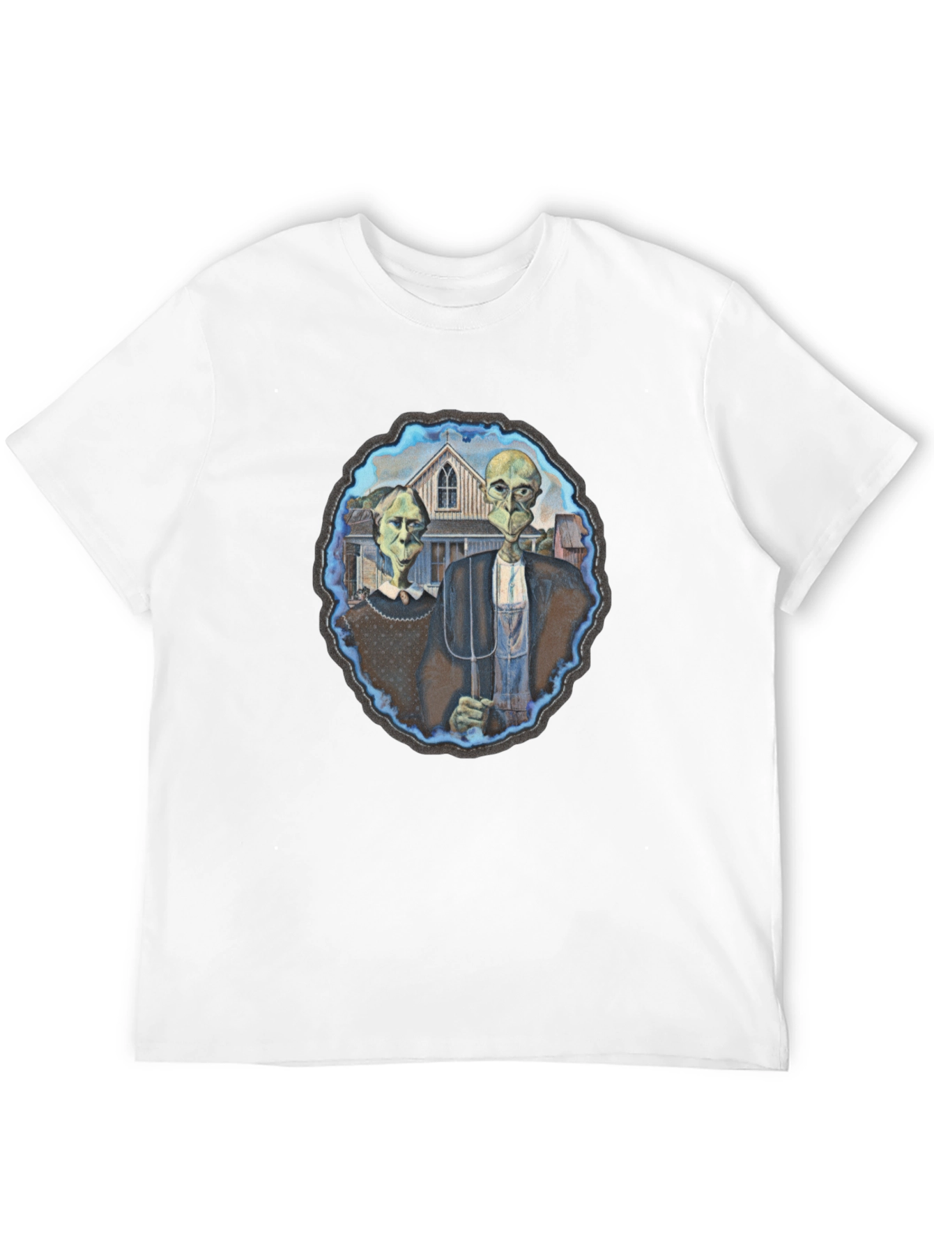 American Gothic Alien T-Shirt