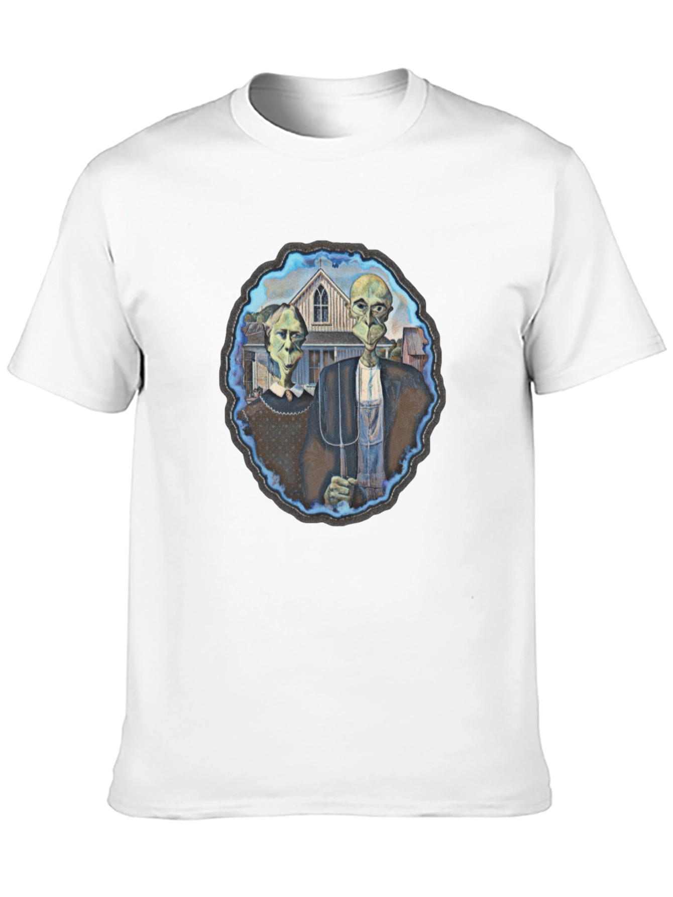 American Gothic Alien T-Shirt