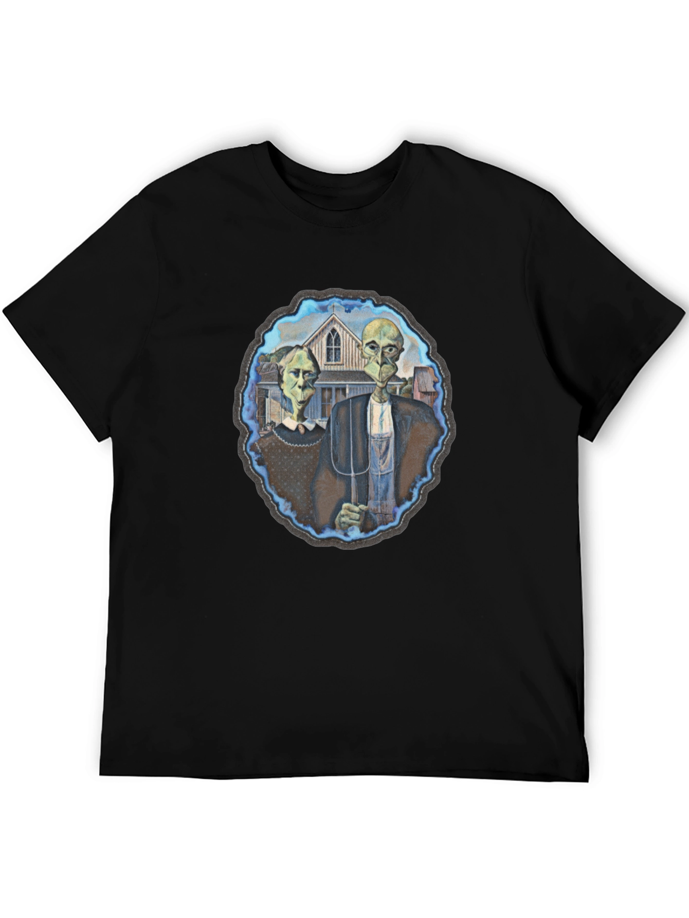 American Gothic Alien T-Shirt