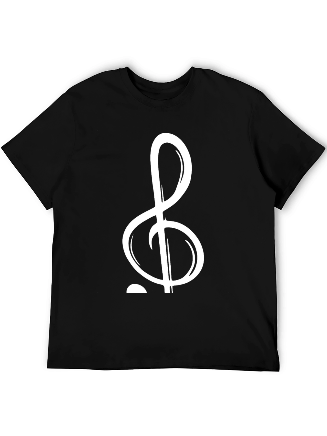 Treble Clef Graphic Tee - Music Lovers Shirt