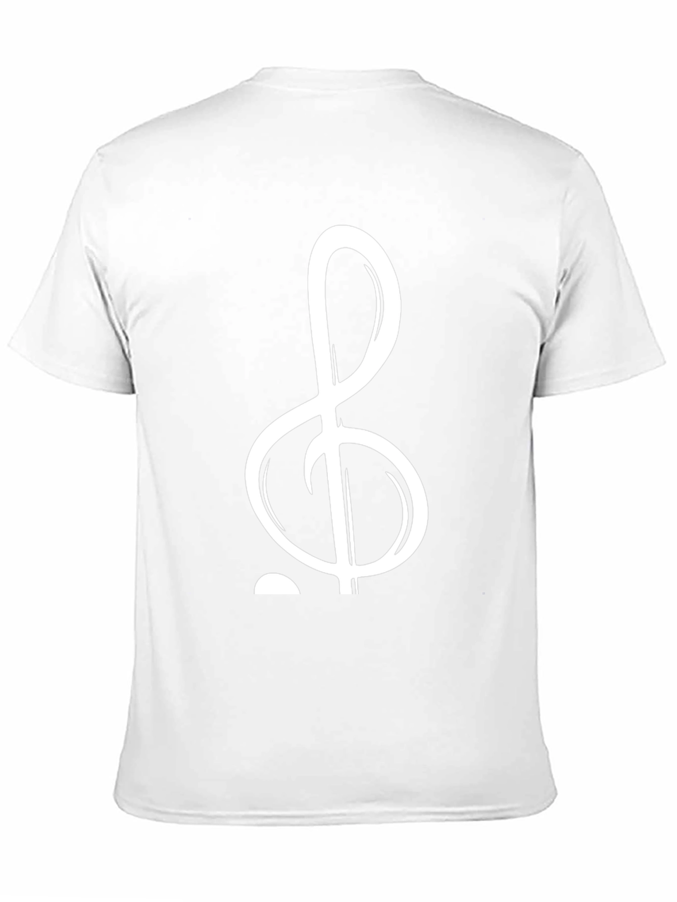 Treble Clef Graphic Tee - Music Lovers Shirt