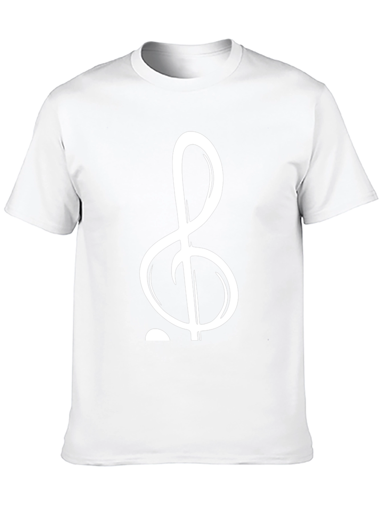 Treble Clef Graphic Tee - Music Lovers Shirt