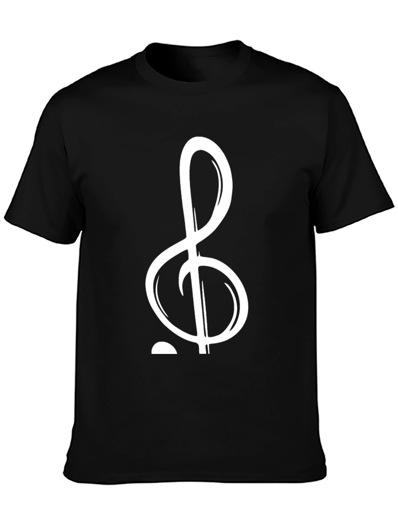 Treble Clef Graphic Tee - Music Lovers Shirt