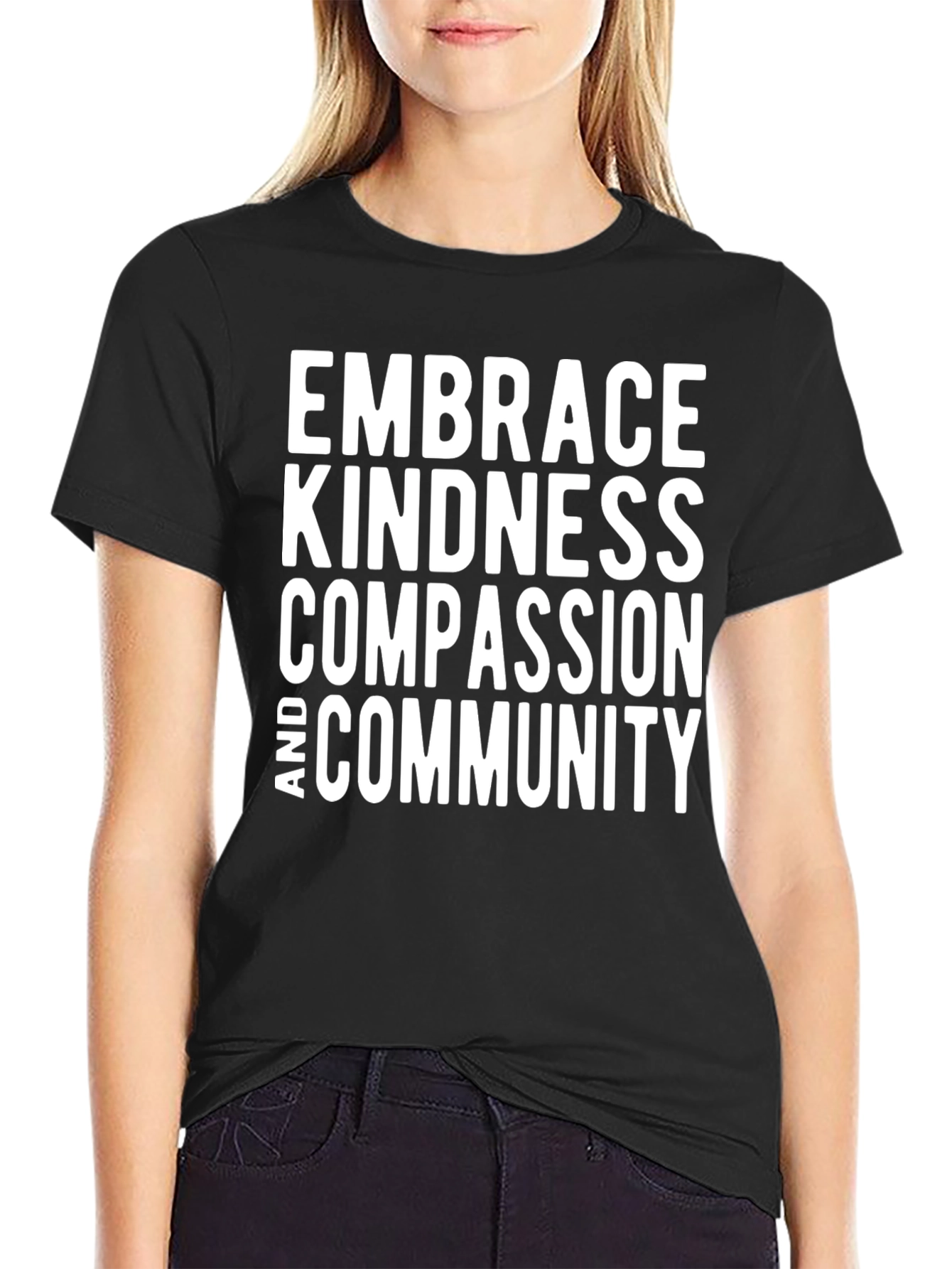 Embrace Kindness T-Shirt - Compassion & Community Tee