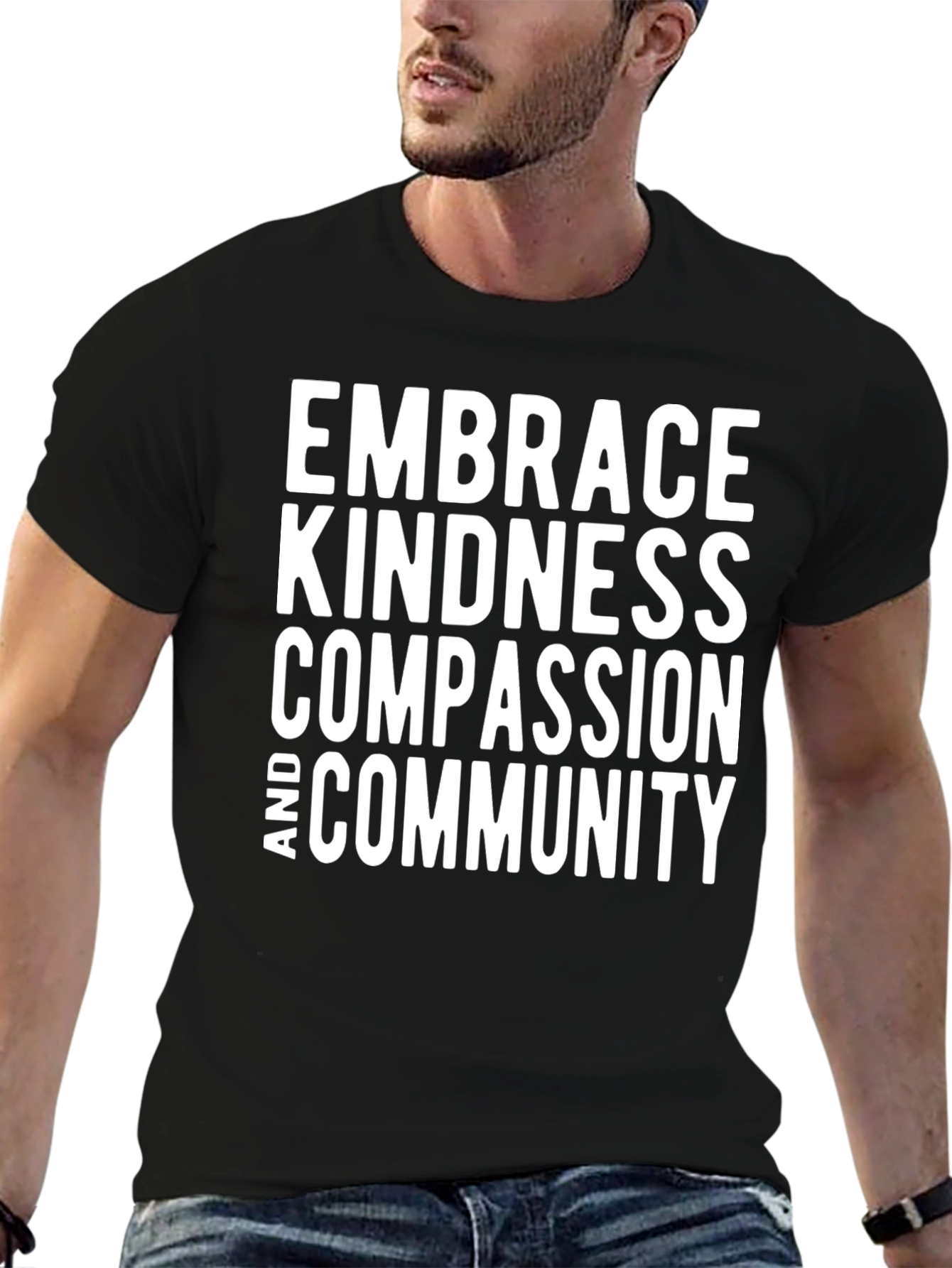 Embrace Kindness T-Shirt - Compassion & Community Tee