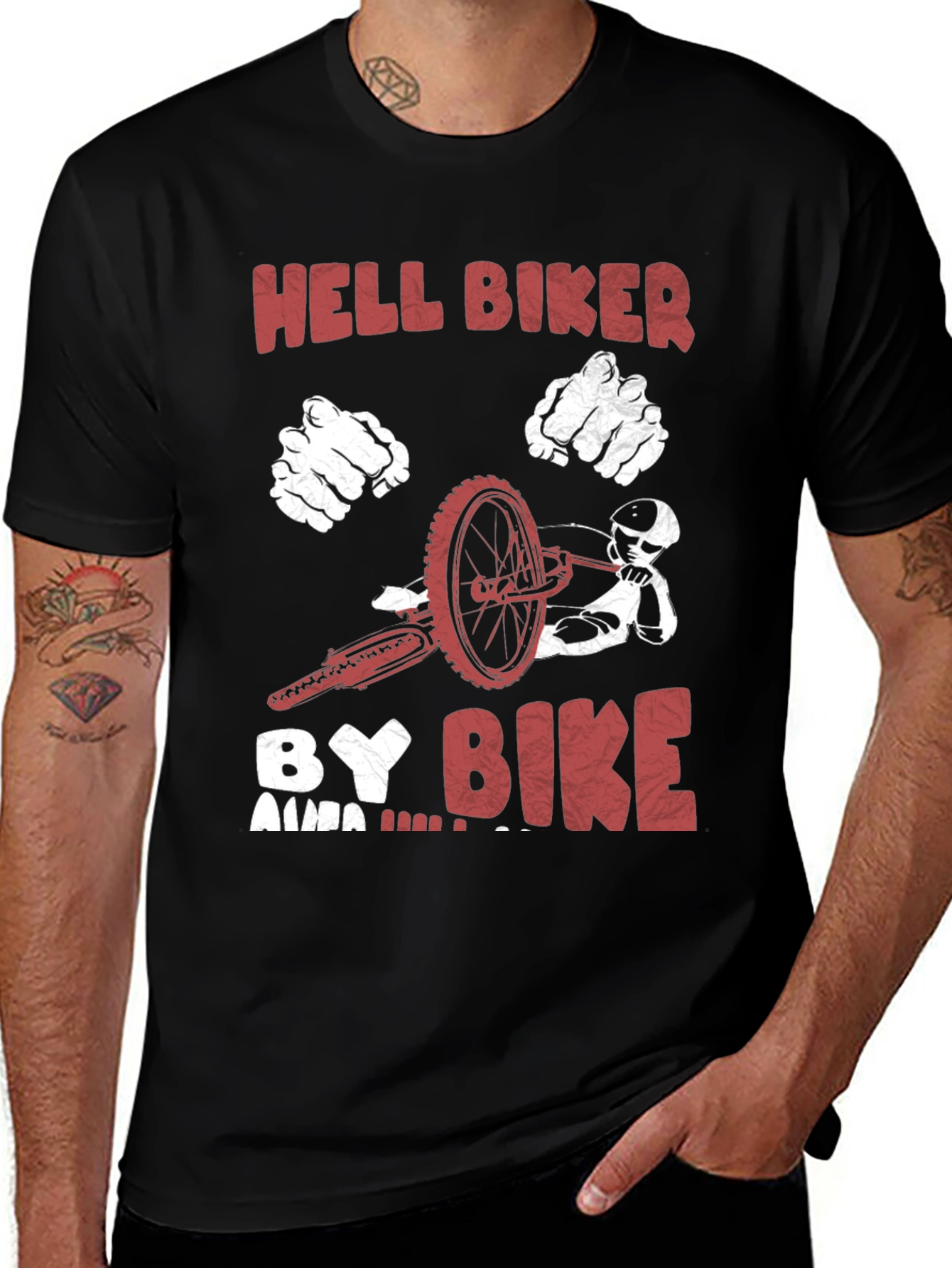Hell Biker by Bike T-Shirt