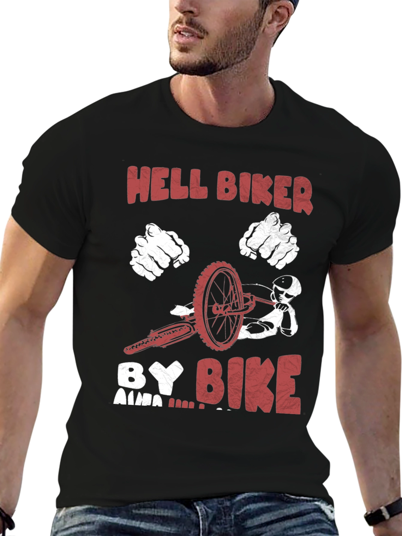 Hell Biker by Bike T-Shirt