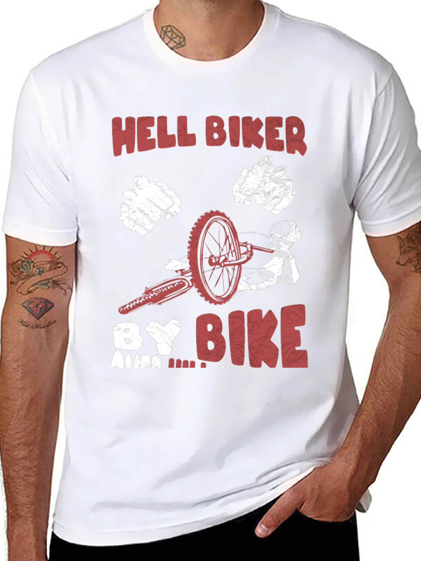 Hell Biker by Bike T-Shirt