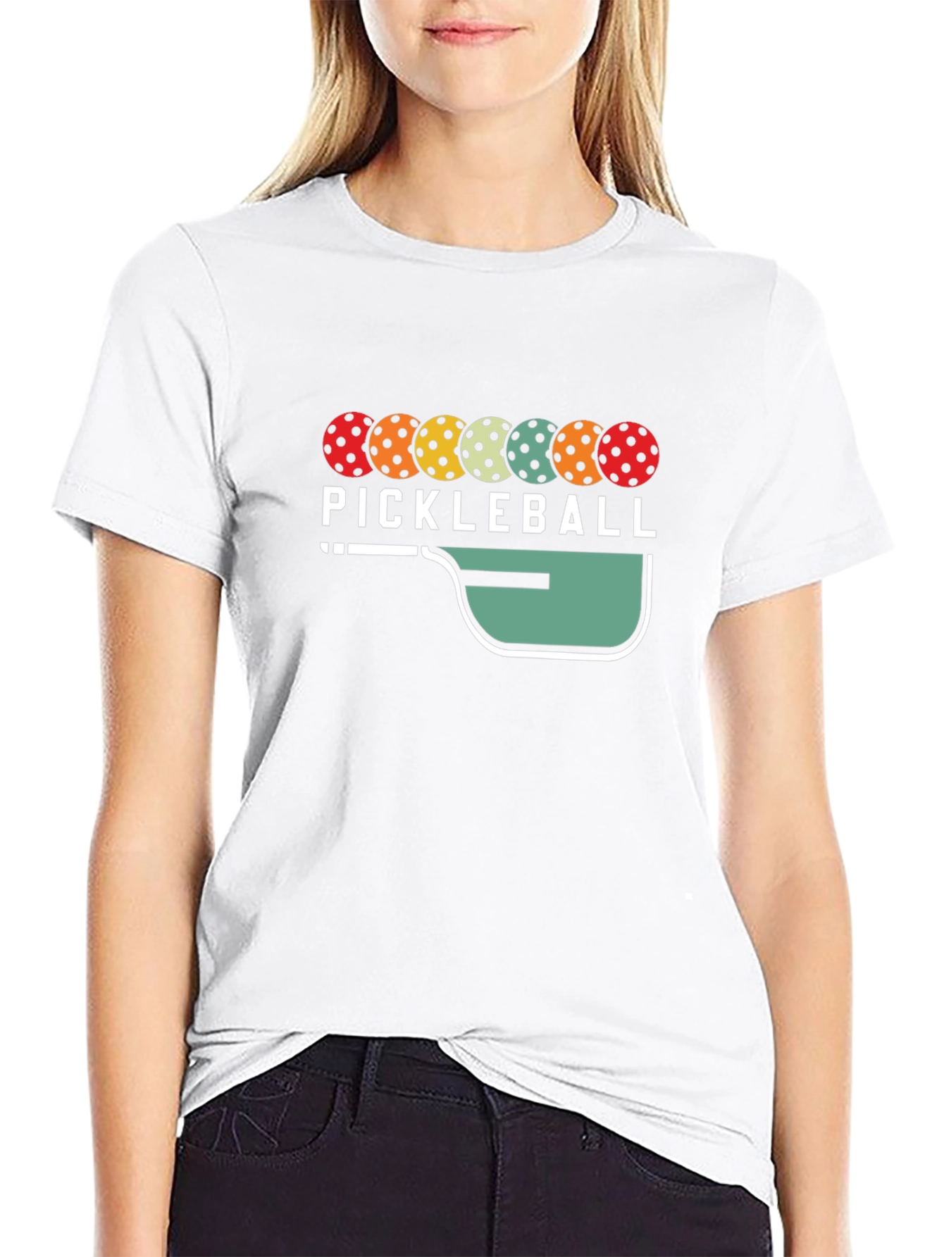 Pickleball Graphic Tee - Retro Style
