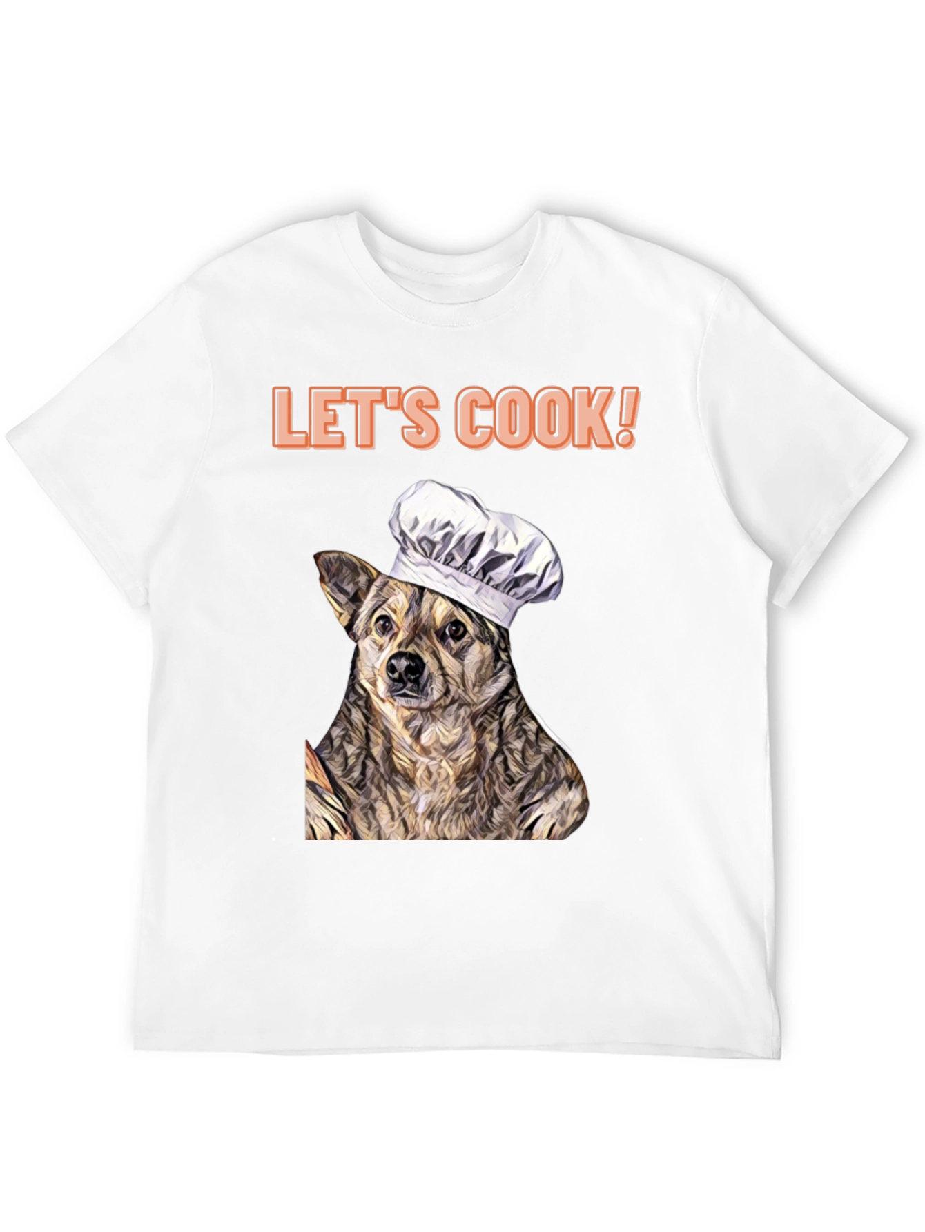Dog Chef T-Shirt - Lets Cook!