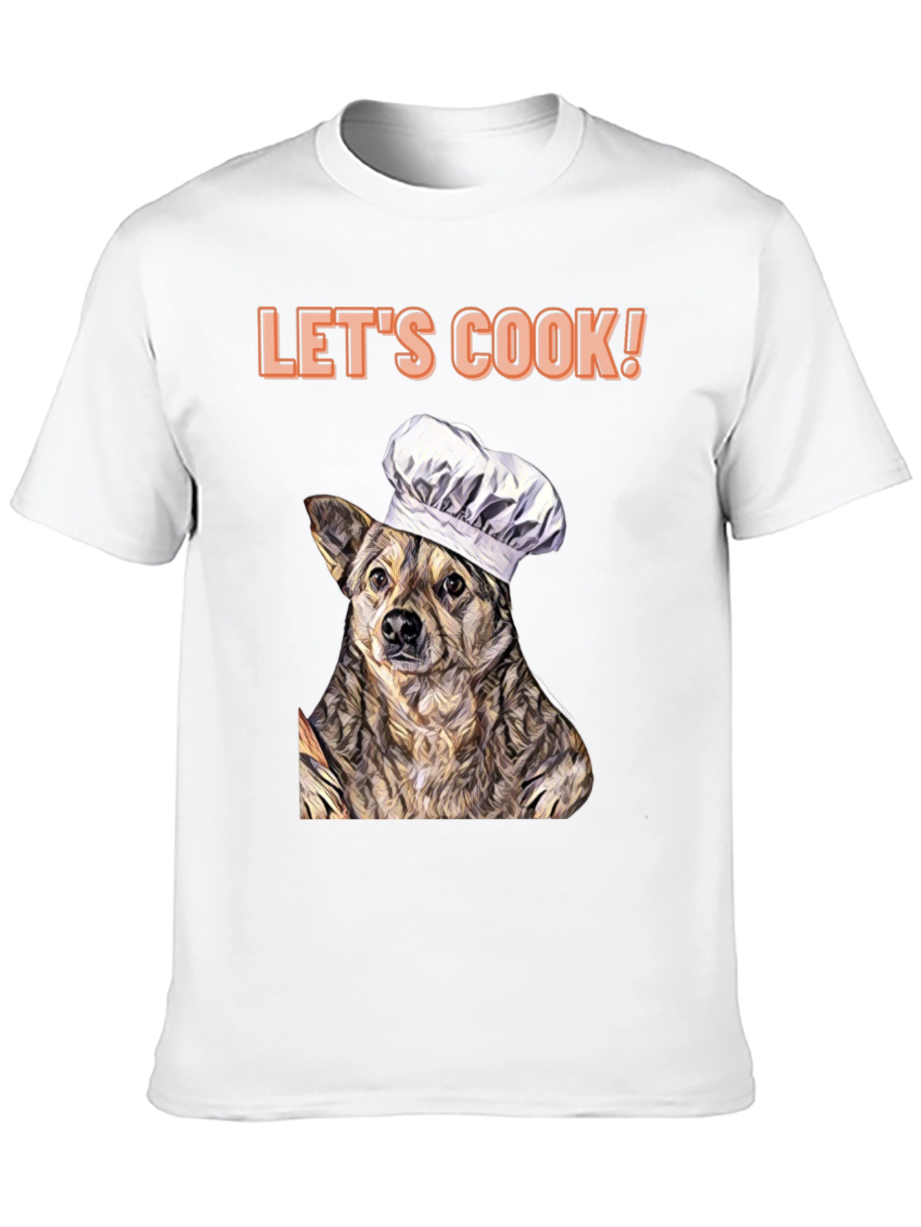 Dog Chef T-Shirt - Lets Cook!