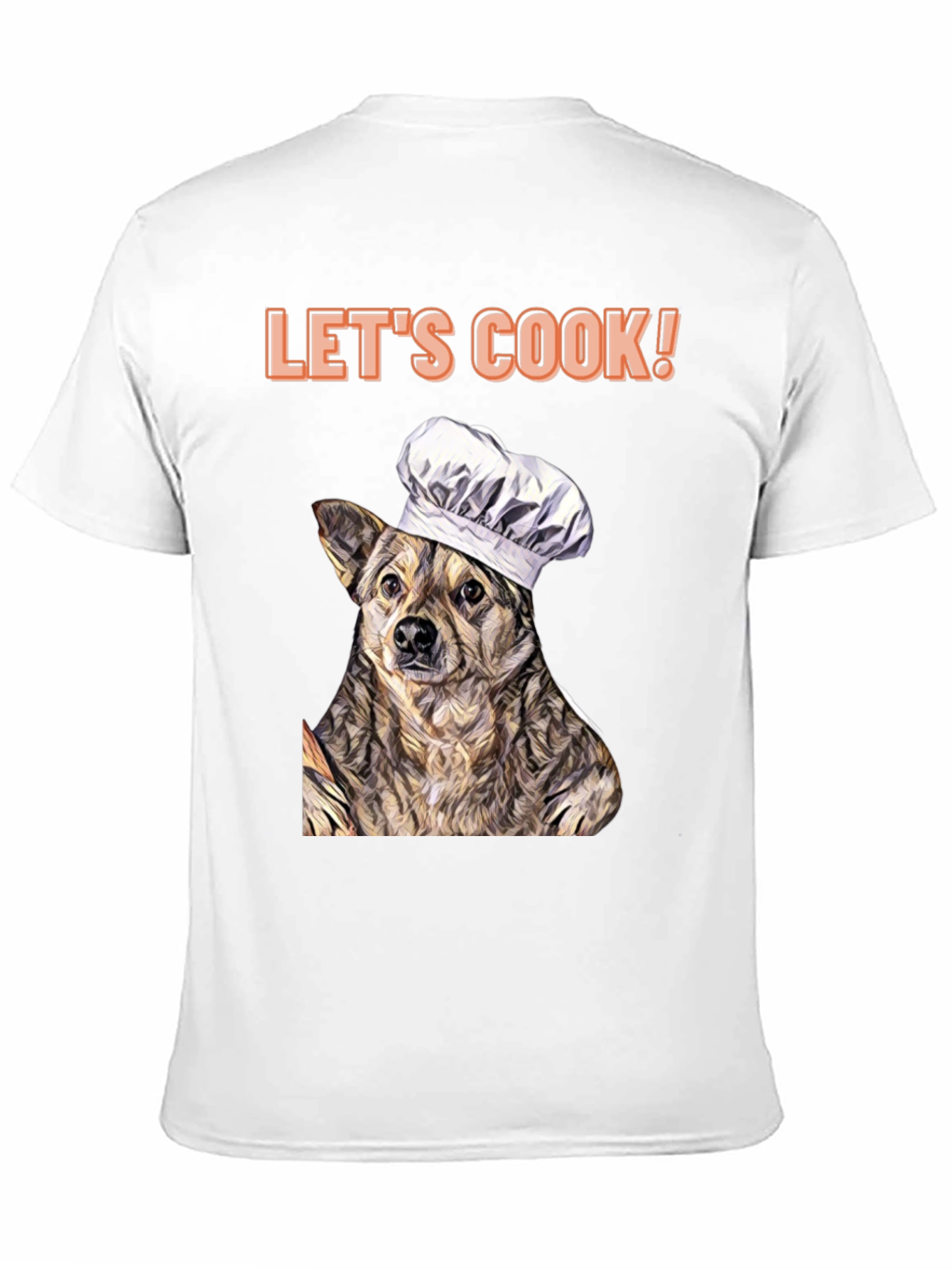 Dog Chef T-Shirt - Lets Cook!