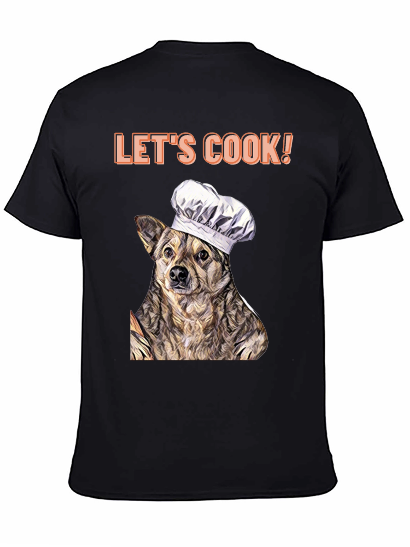 Dog Chef T-Shirt - Lets Cook!