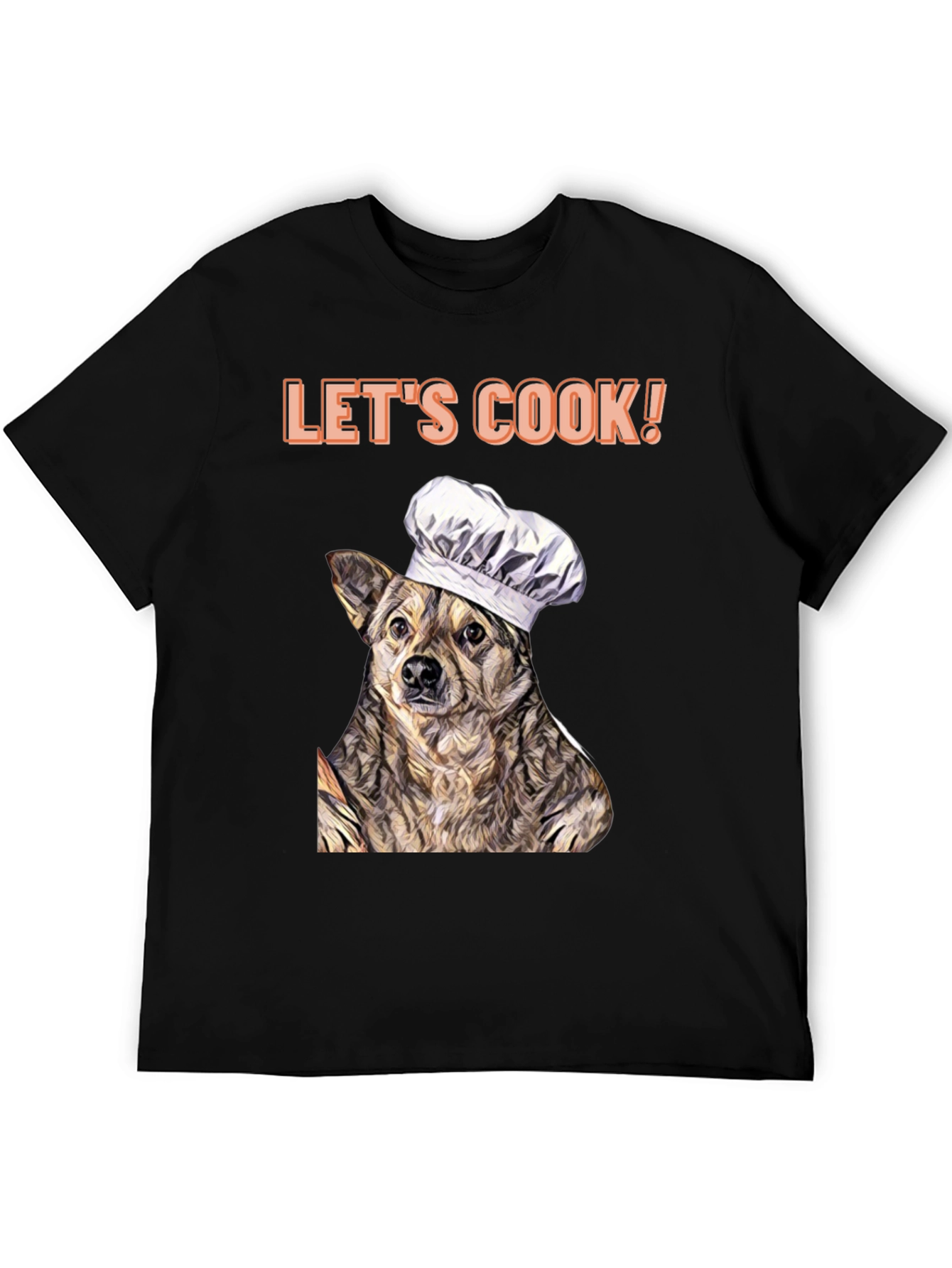 Dog Chef T-Shirt - Lets Cook!